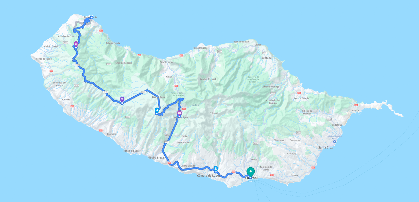 map for Paul da Serra