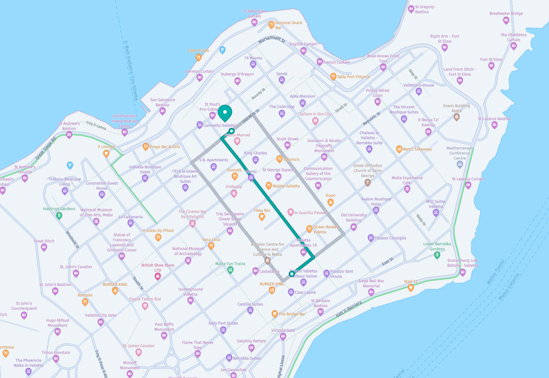 map for Basilica of Our Lady of Mount Carmel