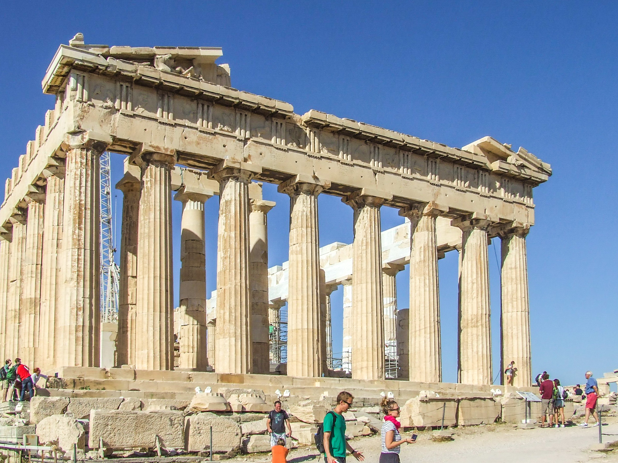 View of The Parthenon