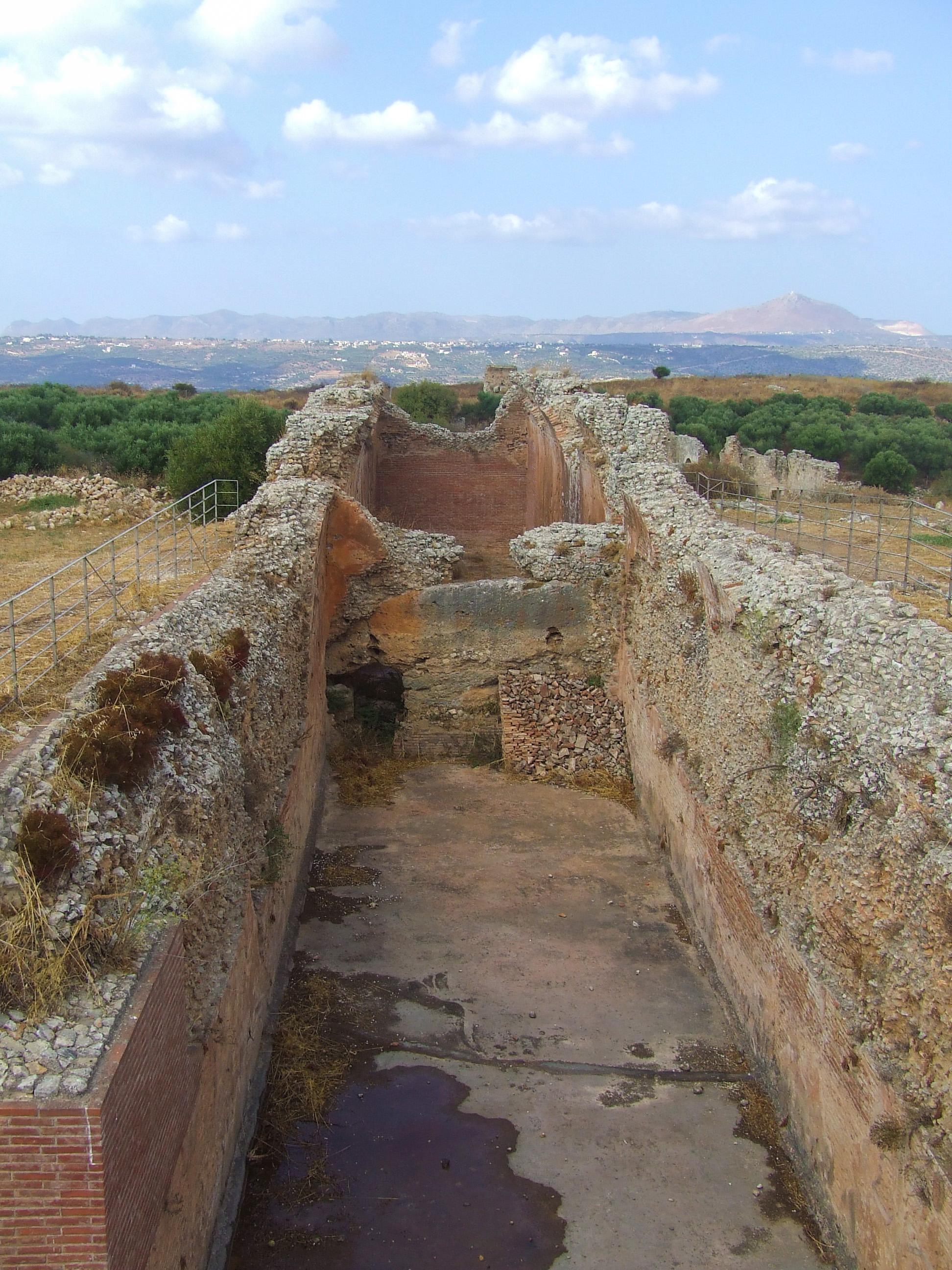ancient ruins of a structure