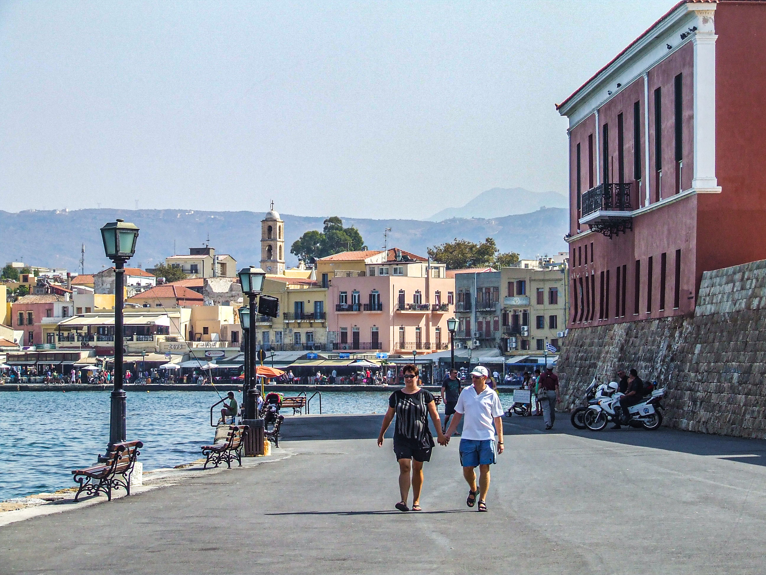 scenic waterfront promenade