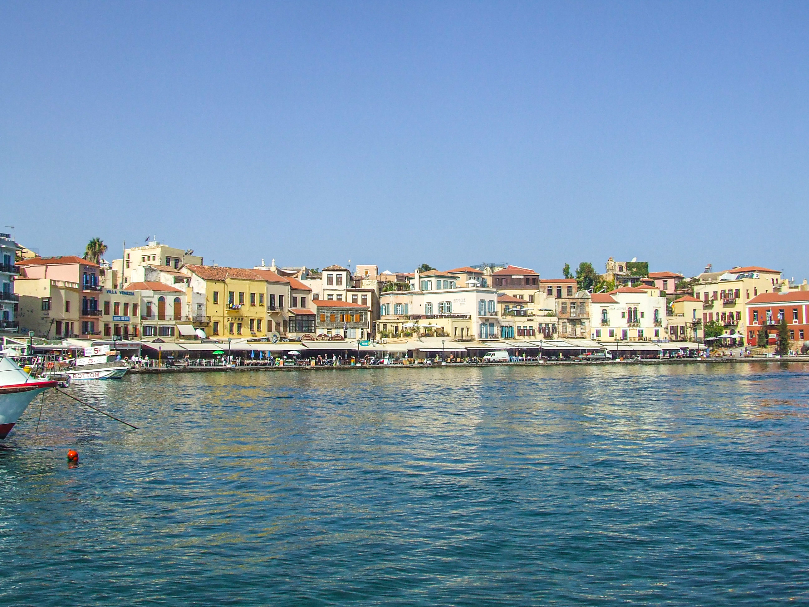 colorful buildings along the waterfront