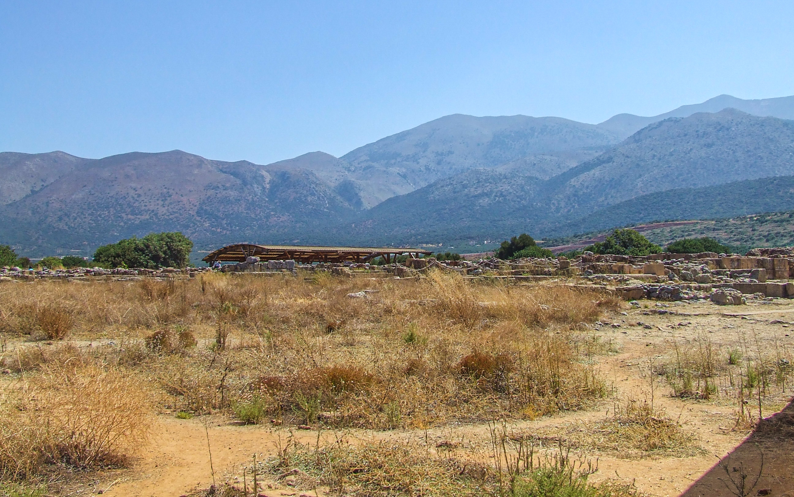 Malia Palace Archaeological Site