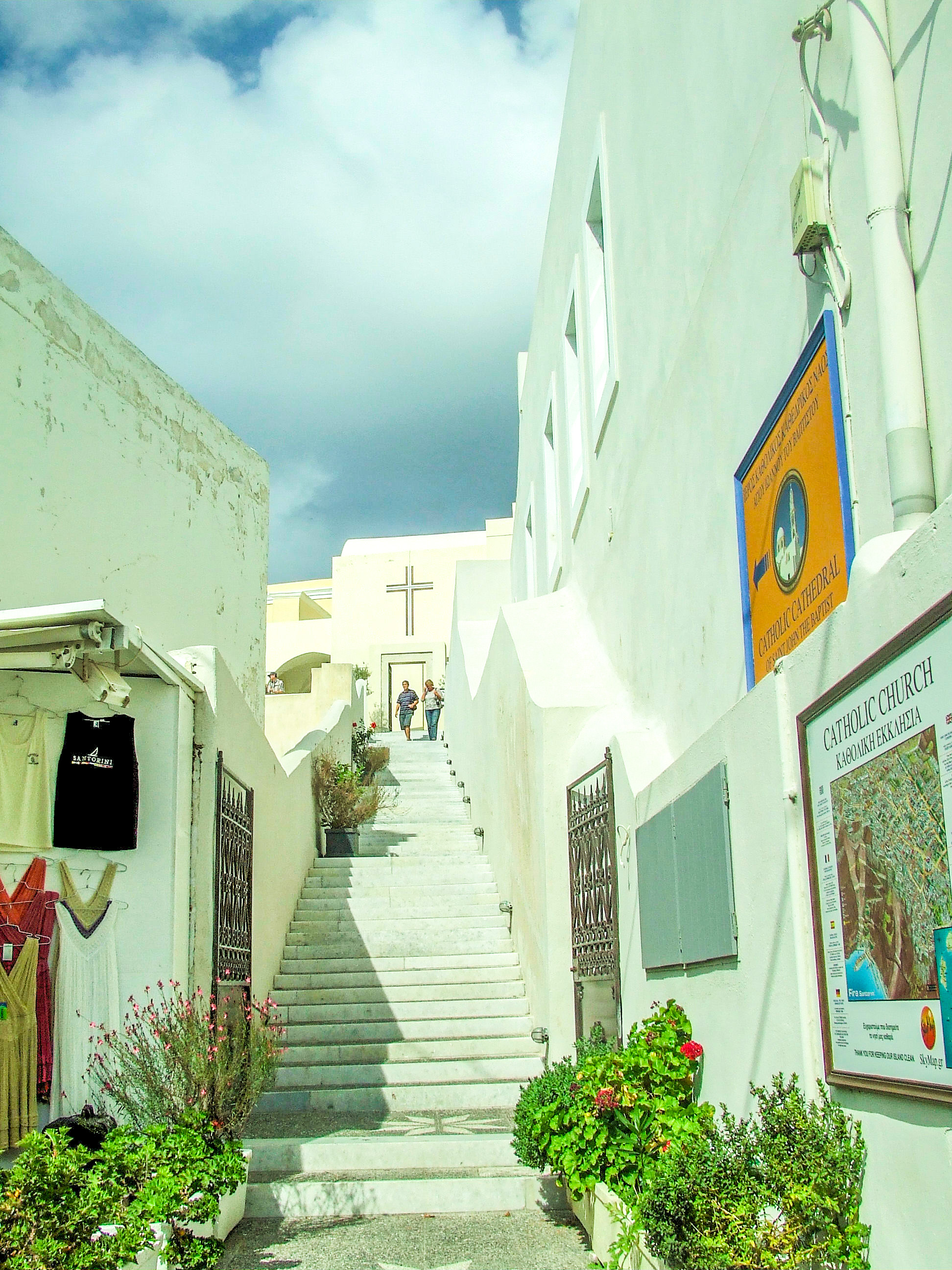 Steps up to Holy Cathedral of Saint John the Baptist
