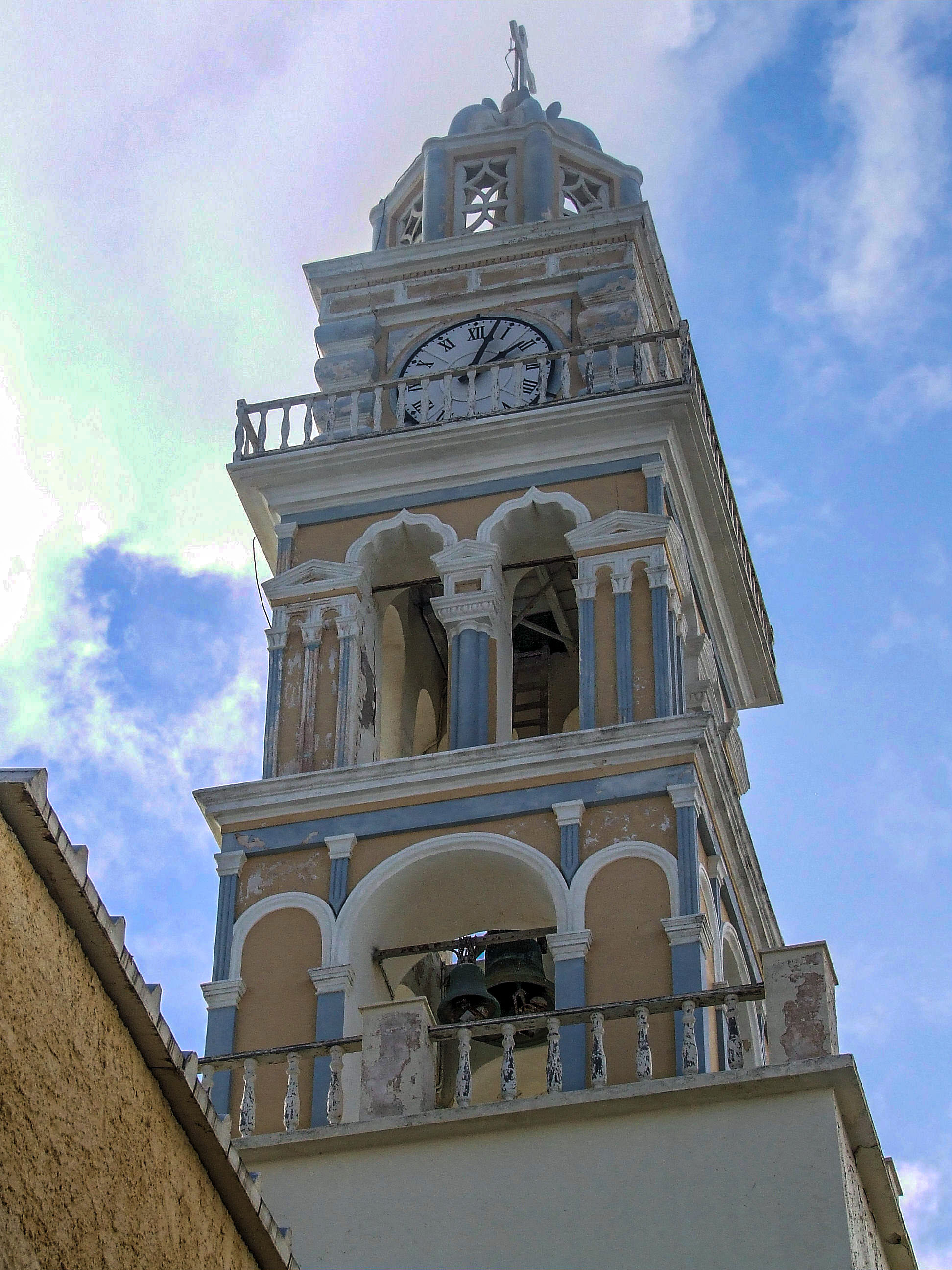 Bell Tower of Steps up to Holy Cathedral of Saint John the Baptist