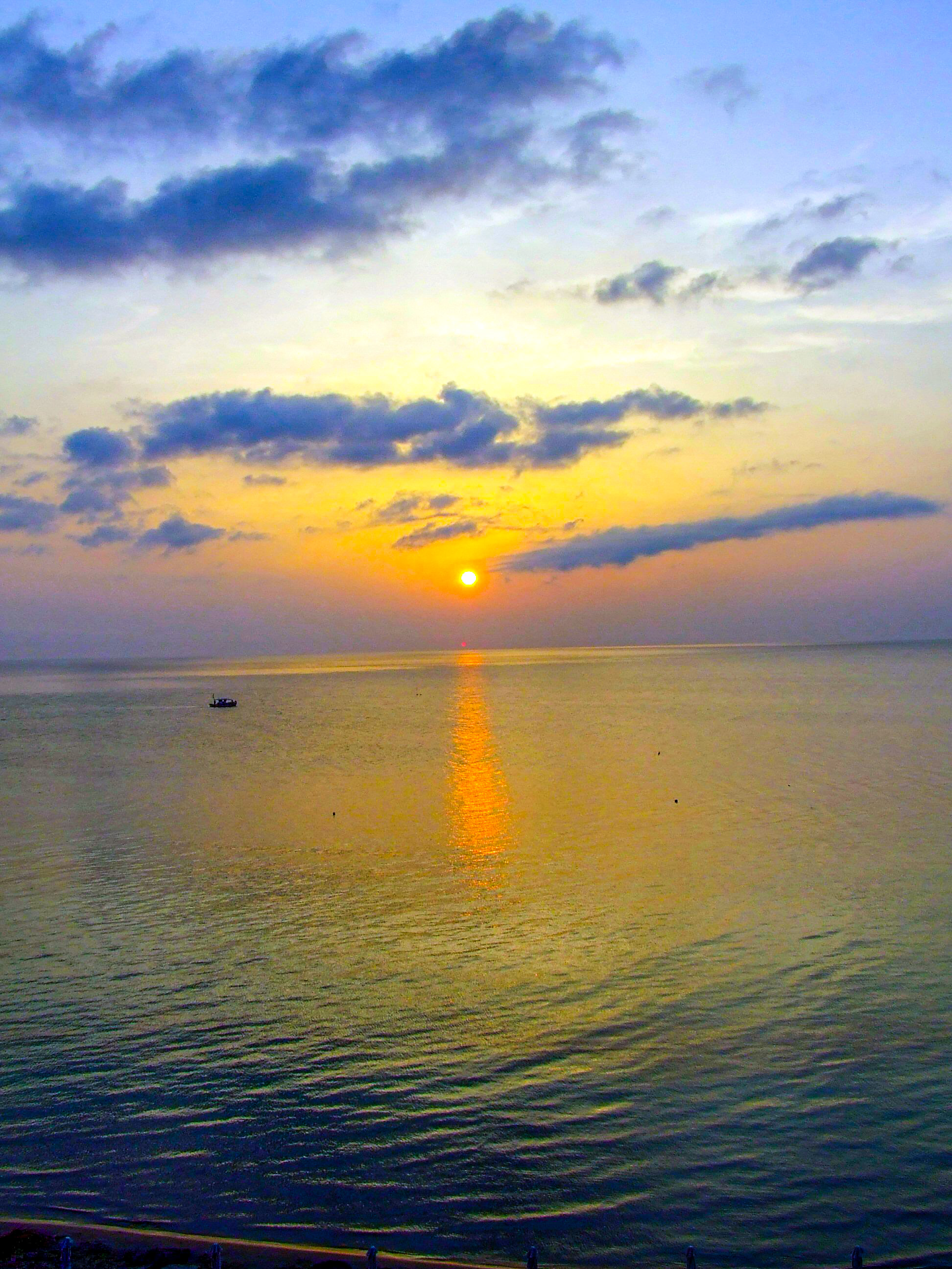 Sunset at Sani Resort