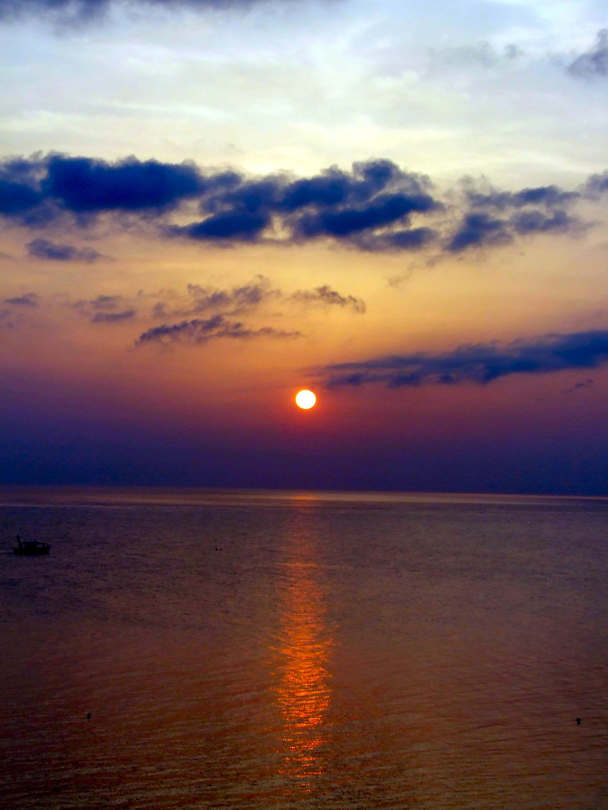 Sunset at Sani Resort