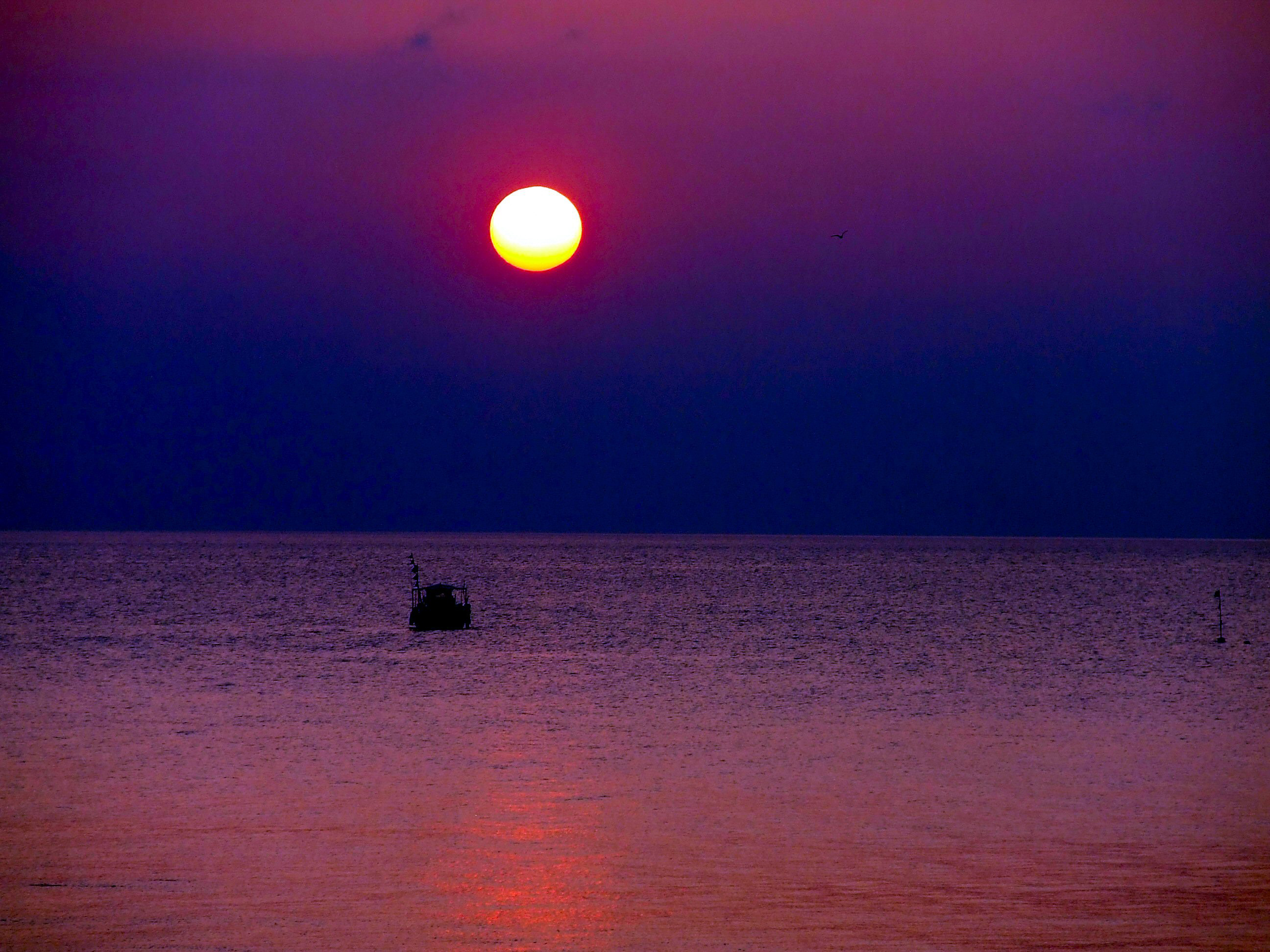 Sunset at Sani Resort