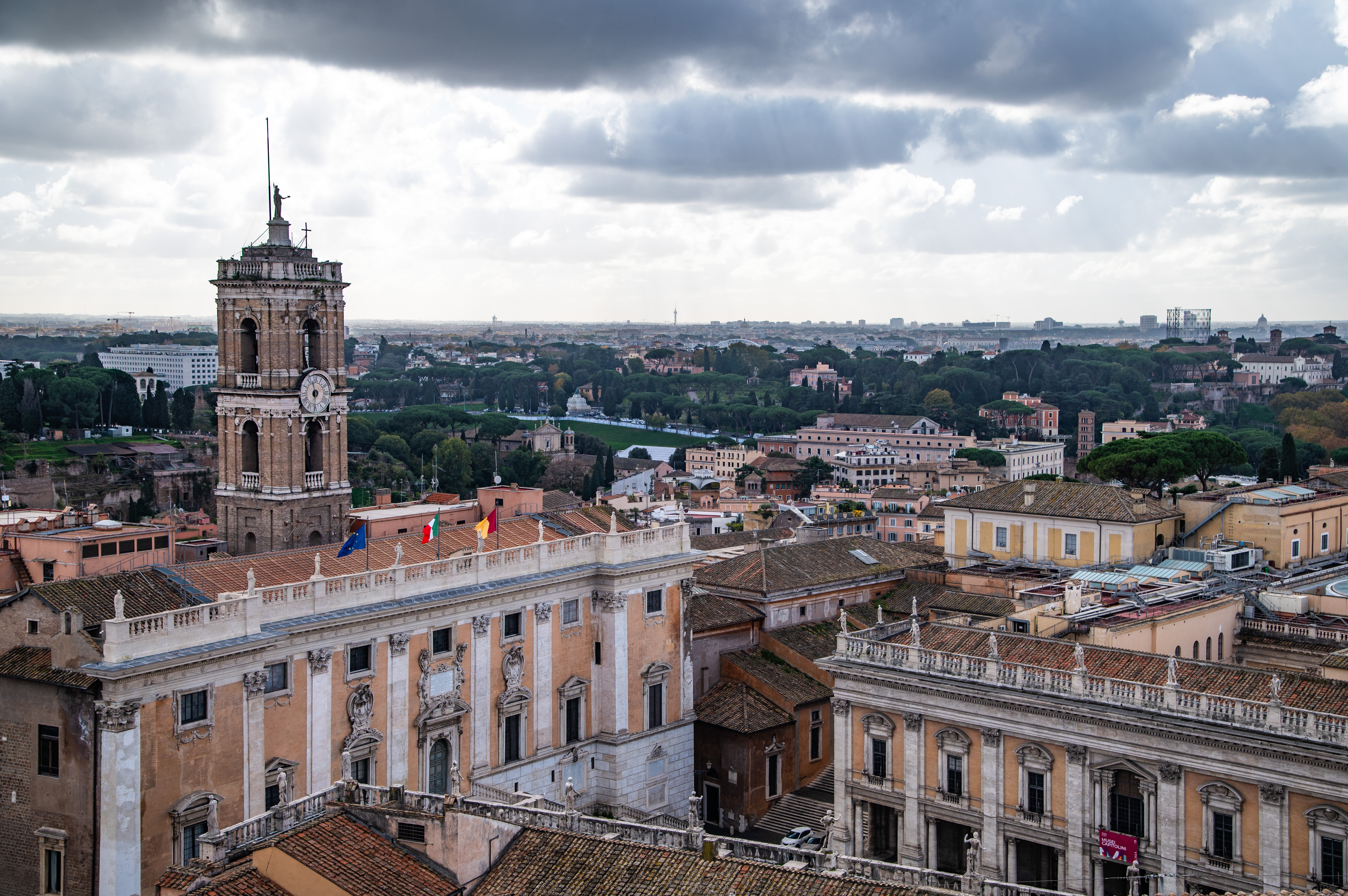 Looking Over Piazza del Campidoglio