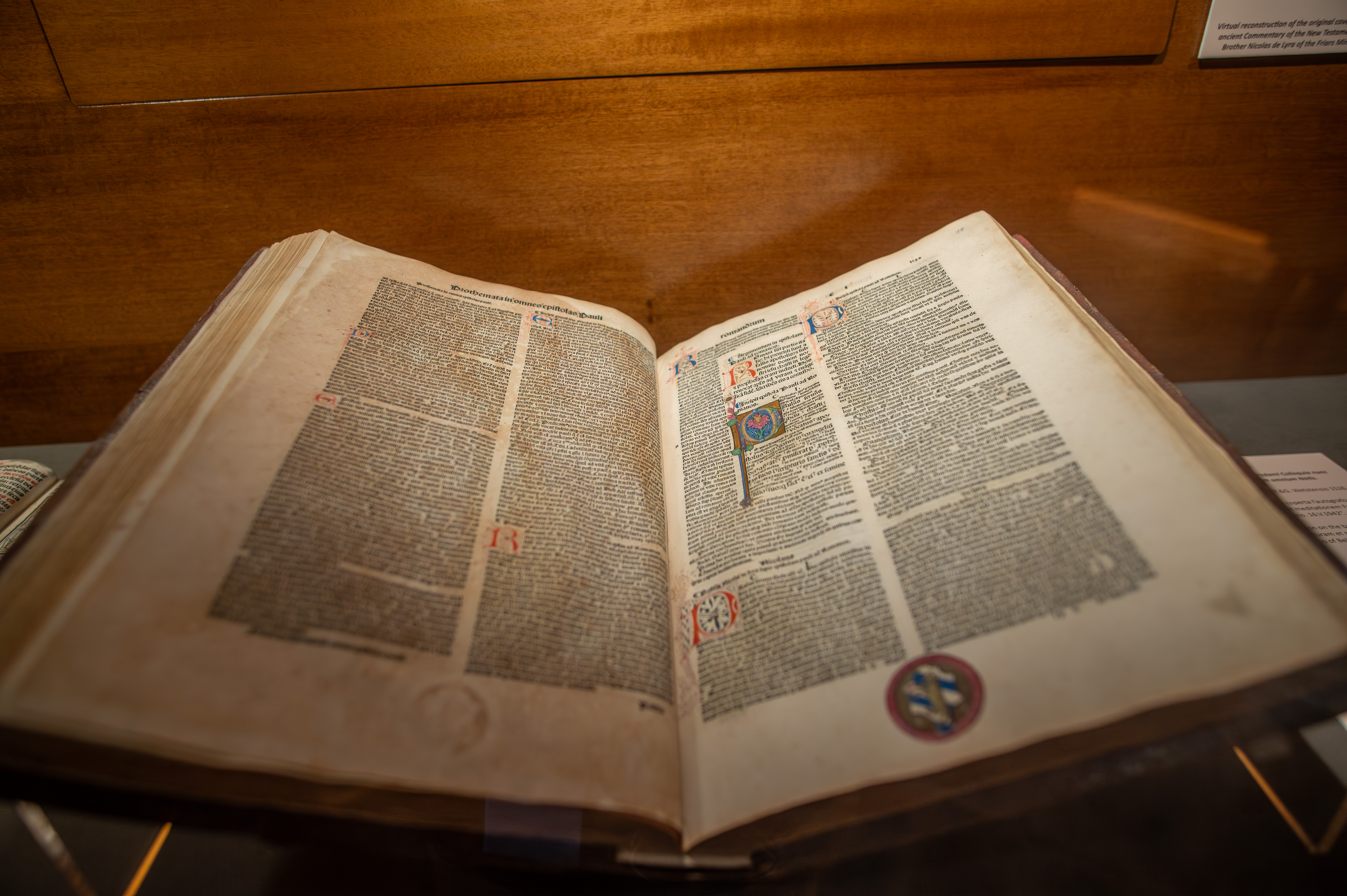 religious text, featuring densely packed text in Latin