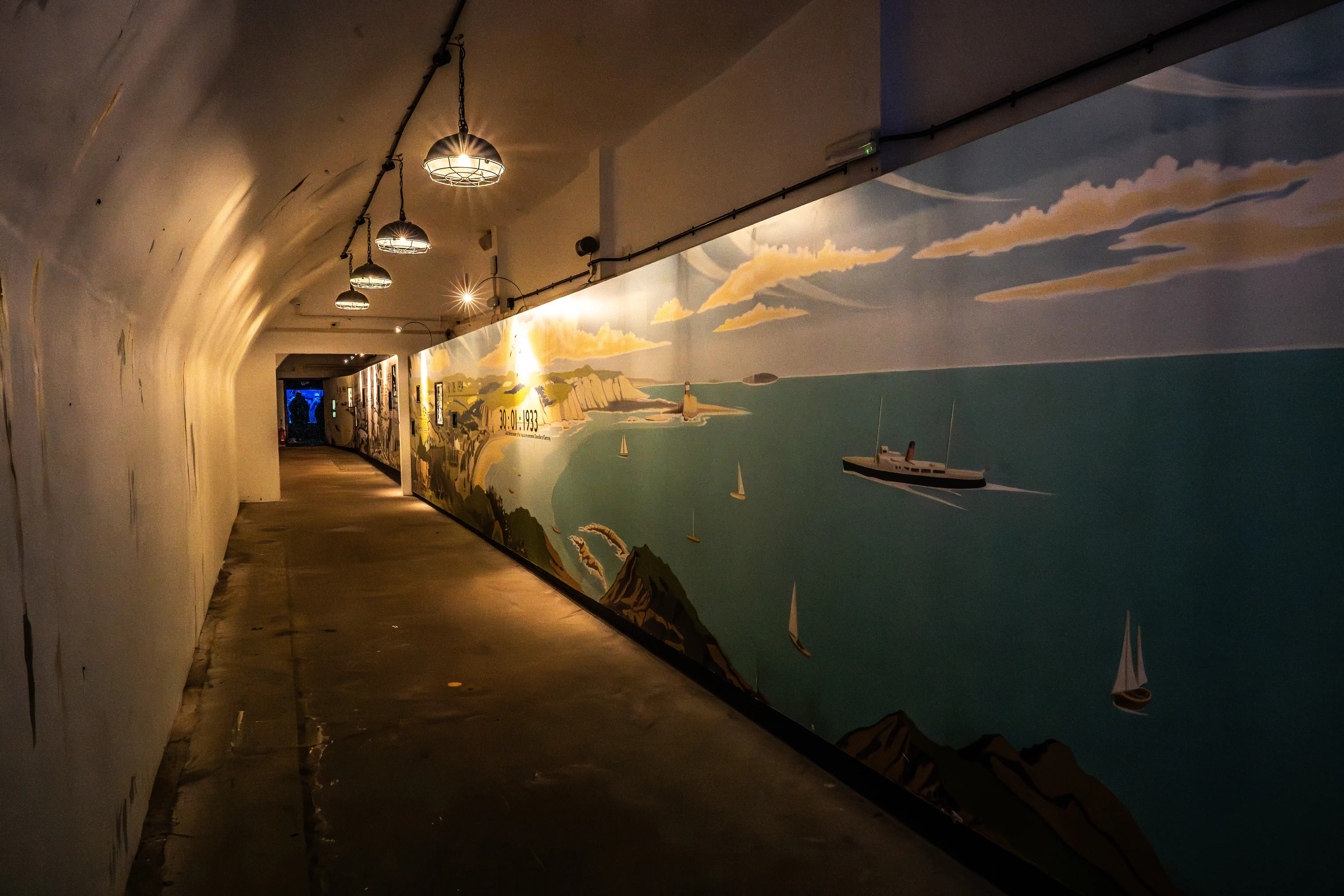 Evocative Tunnel Murals: A Journey Through Coastal Art