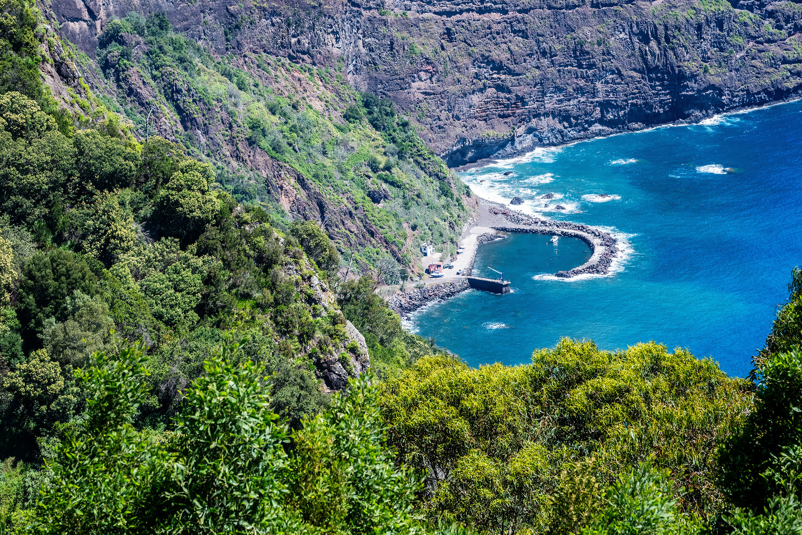 View of Fajã do Mar
