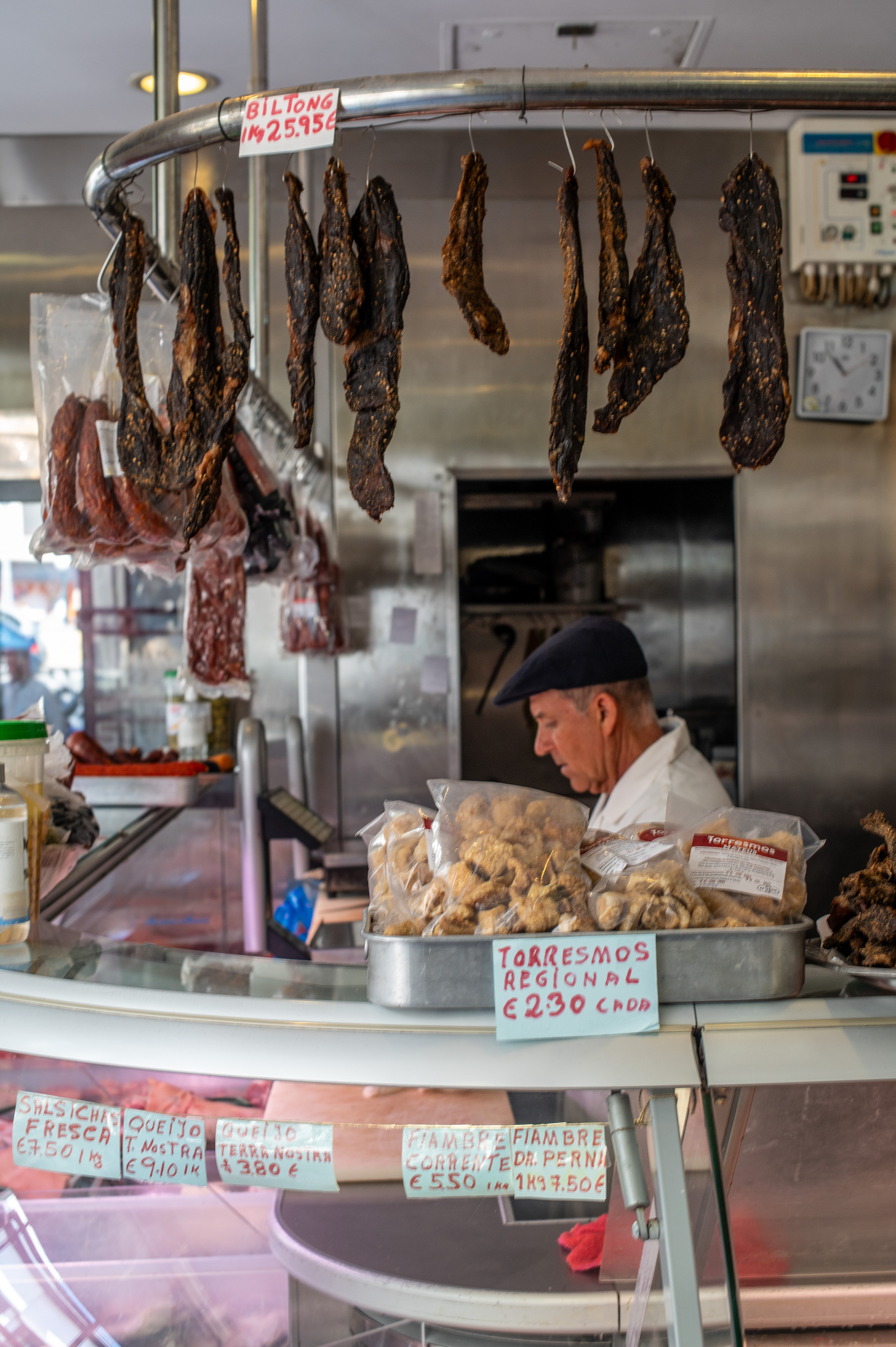 cured meats and cheeses