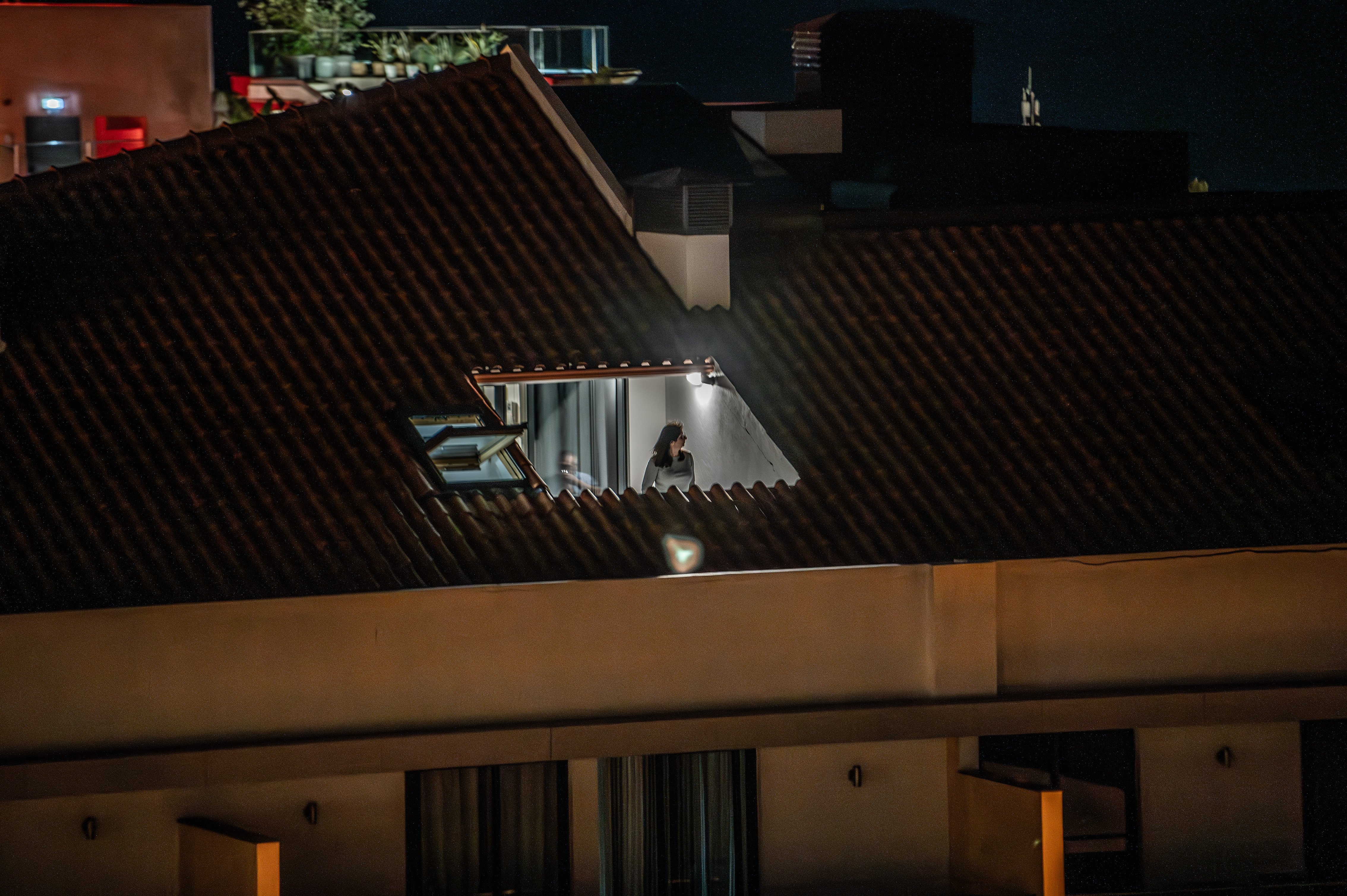 skylight or roof window open