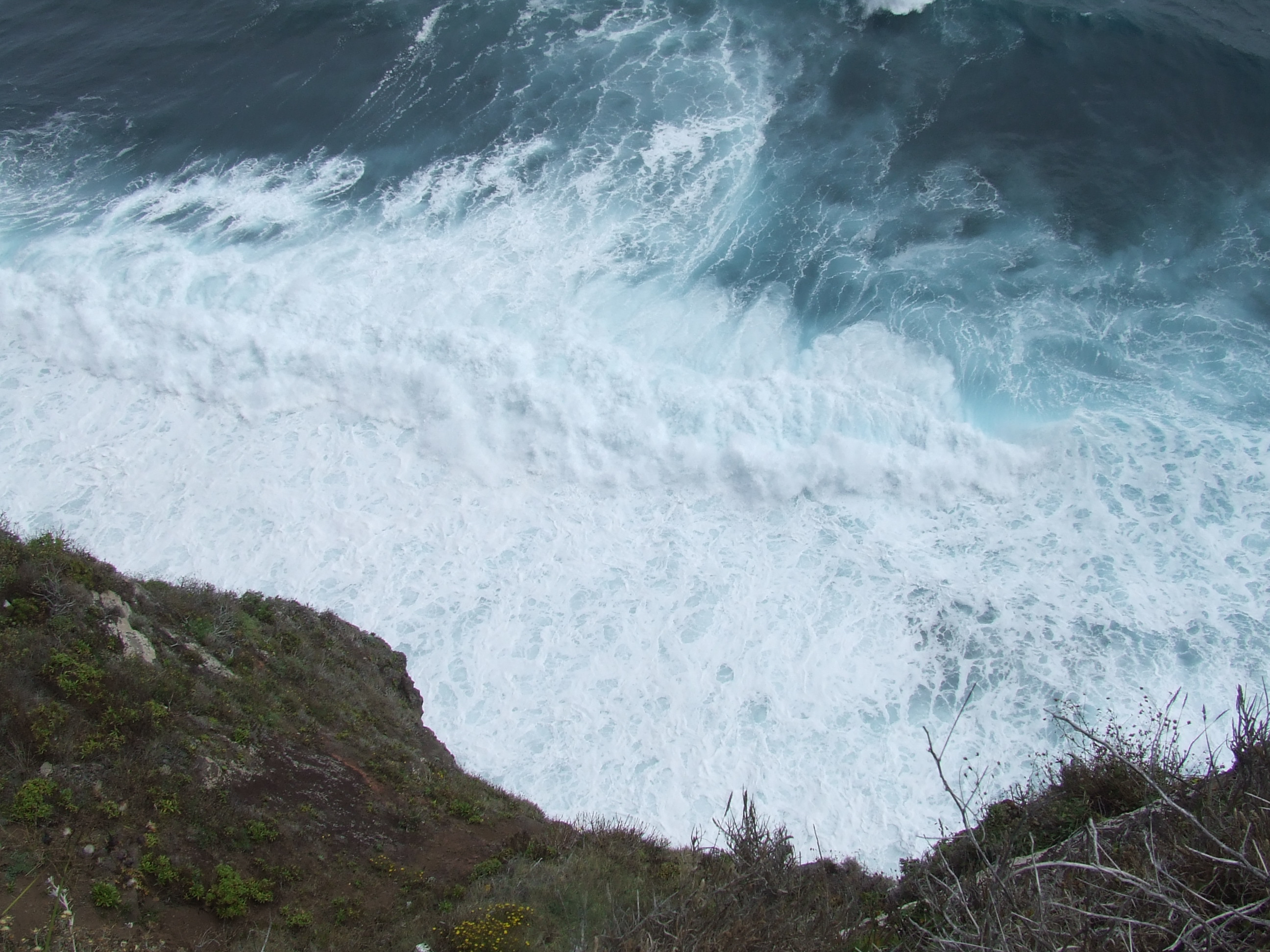 the raw power of the sea