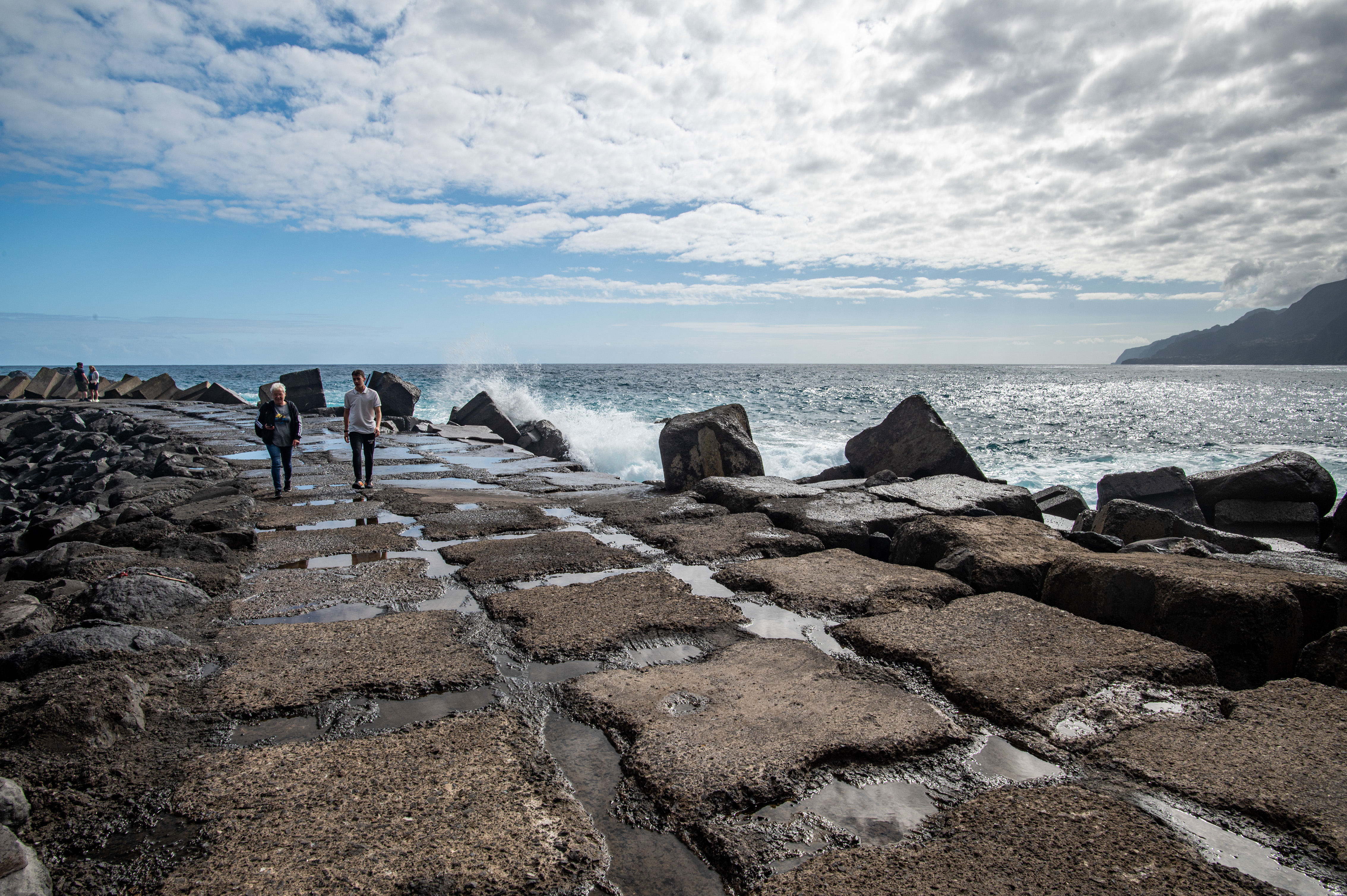 natural rock pool