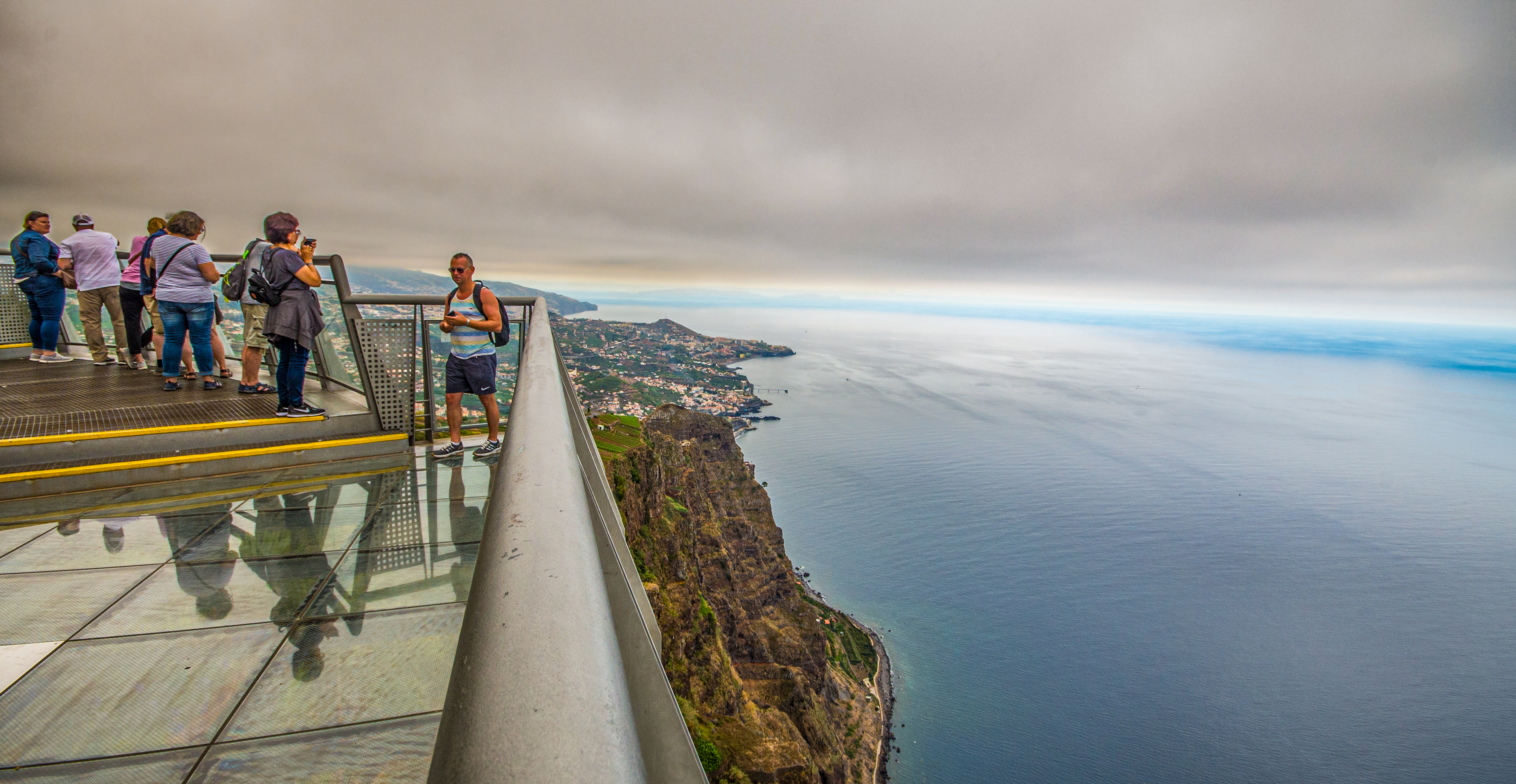 A Cloudy Day at the Miradouro de Cabo Girao