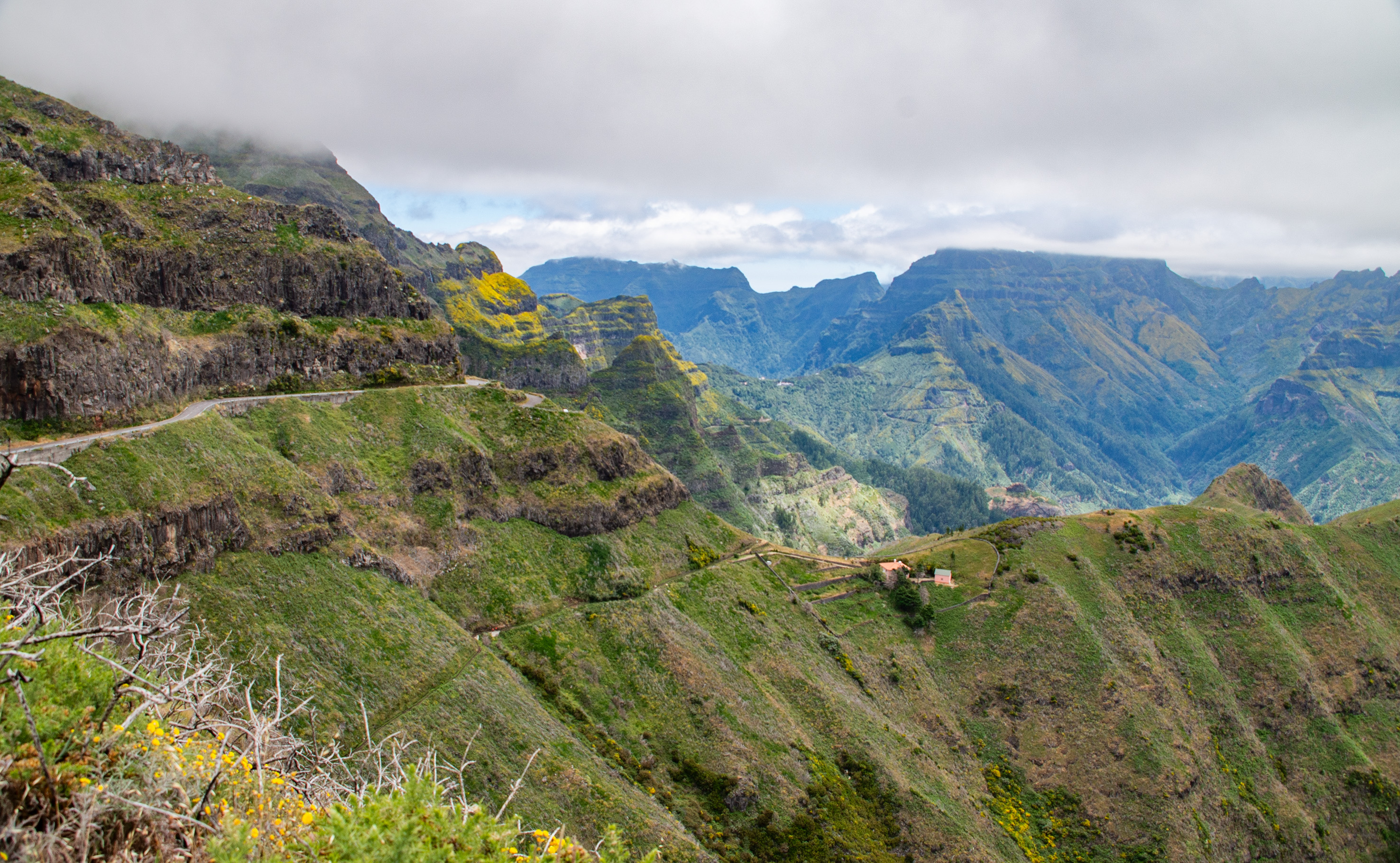 a breathtaking mountainous landscape