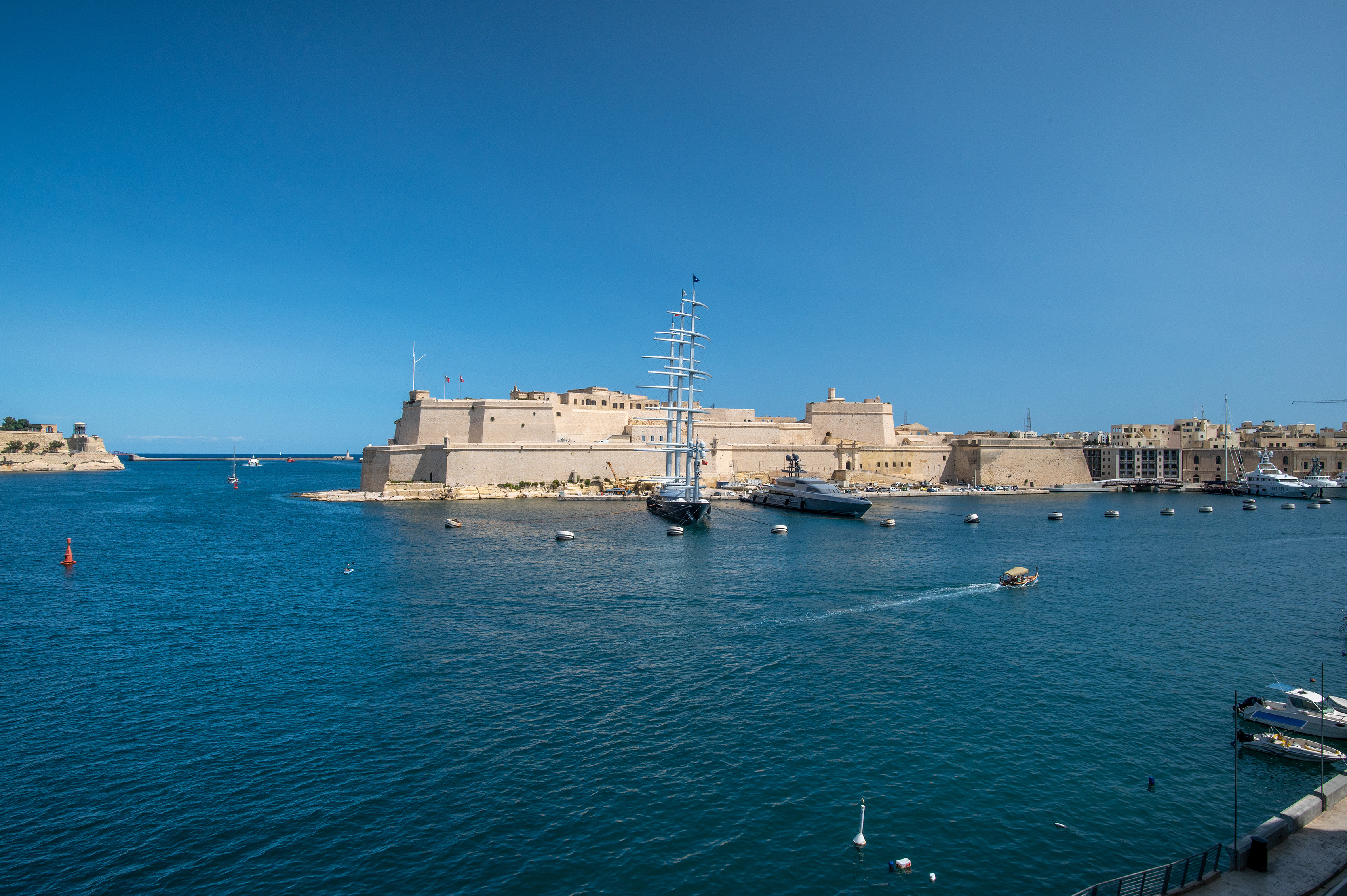 Fort St Angelo and The Maltese_Falcon
