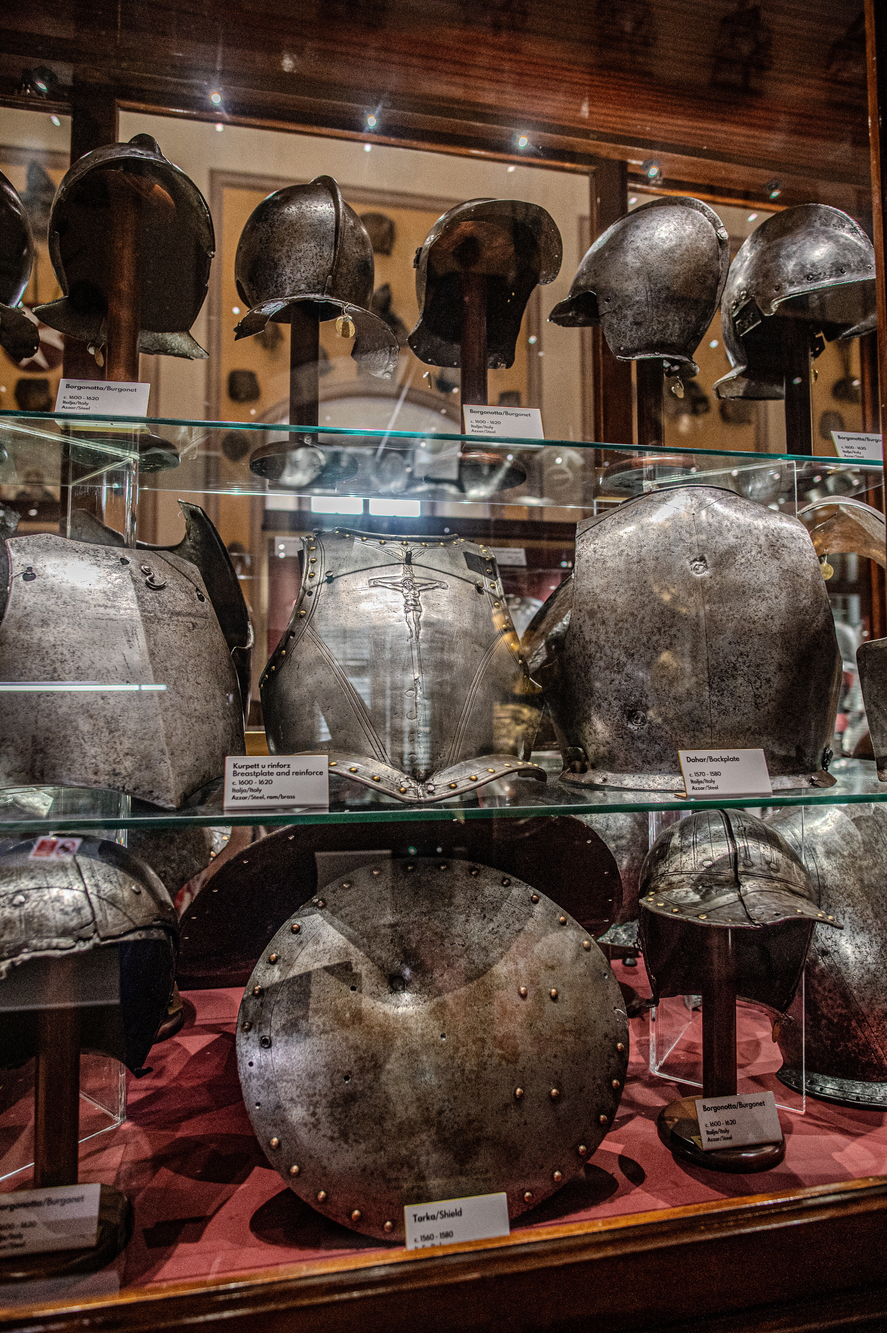 helmets and breastplates