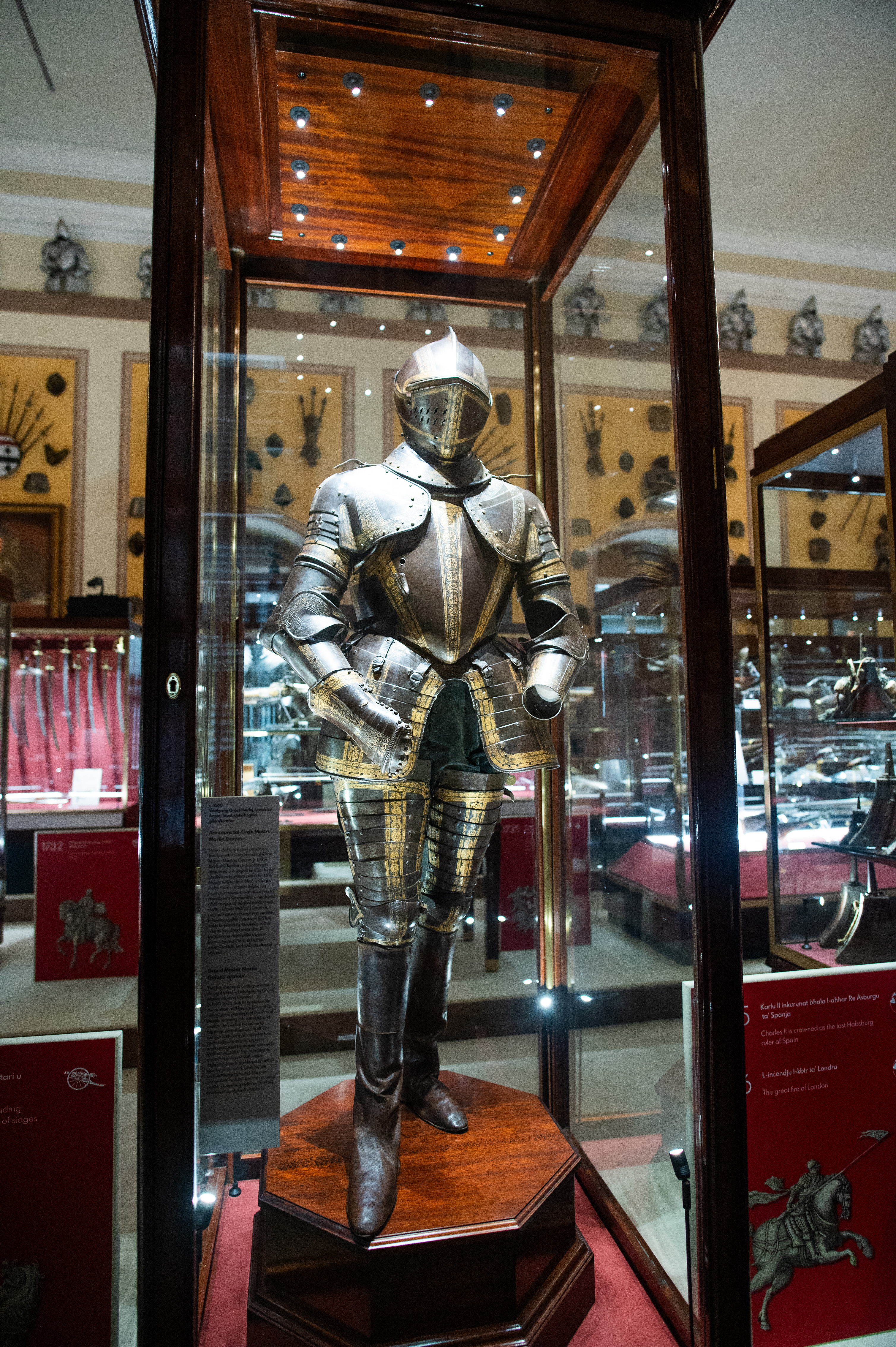 a medieval knight's armor