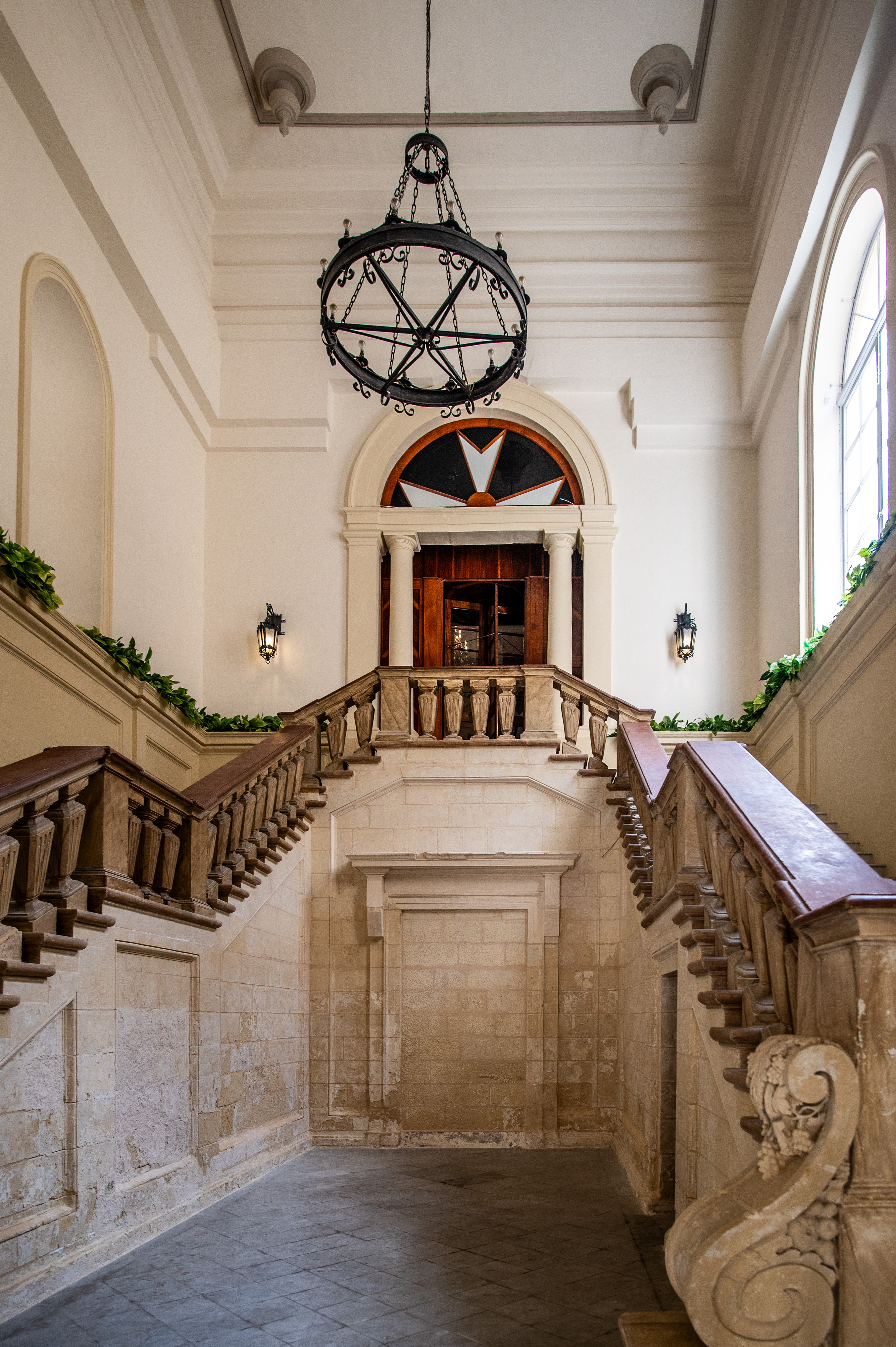 symmetrical staircase