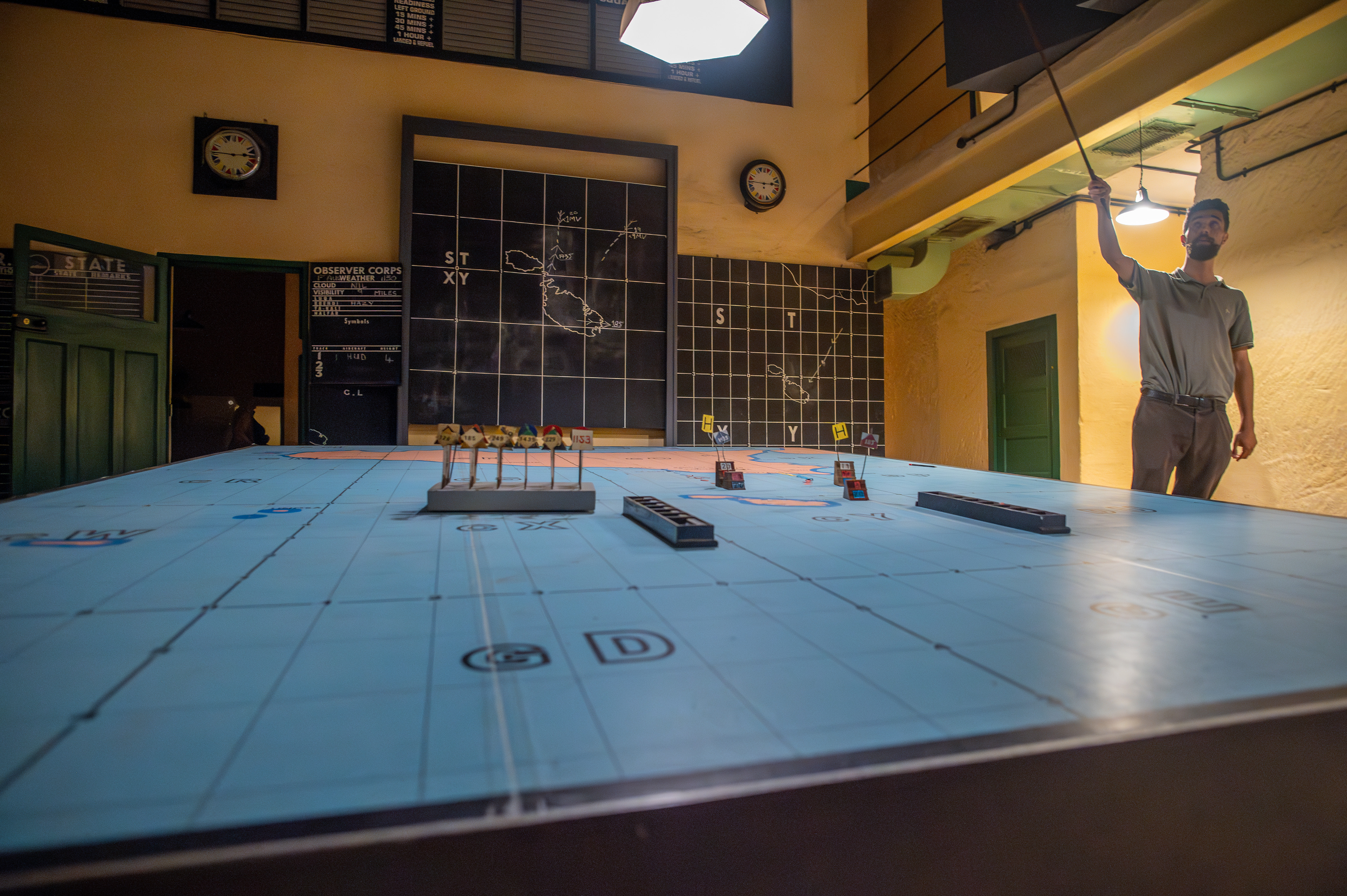 military operations room