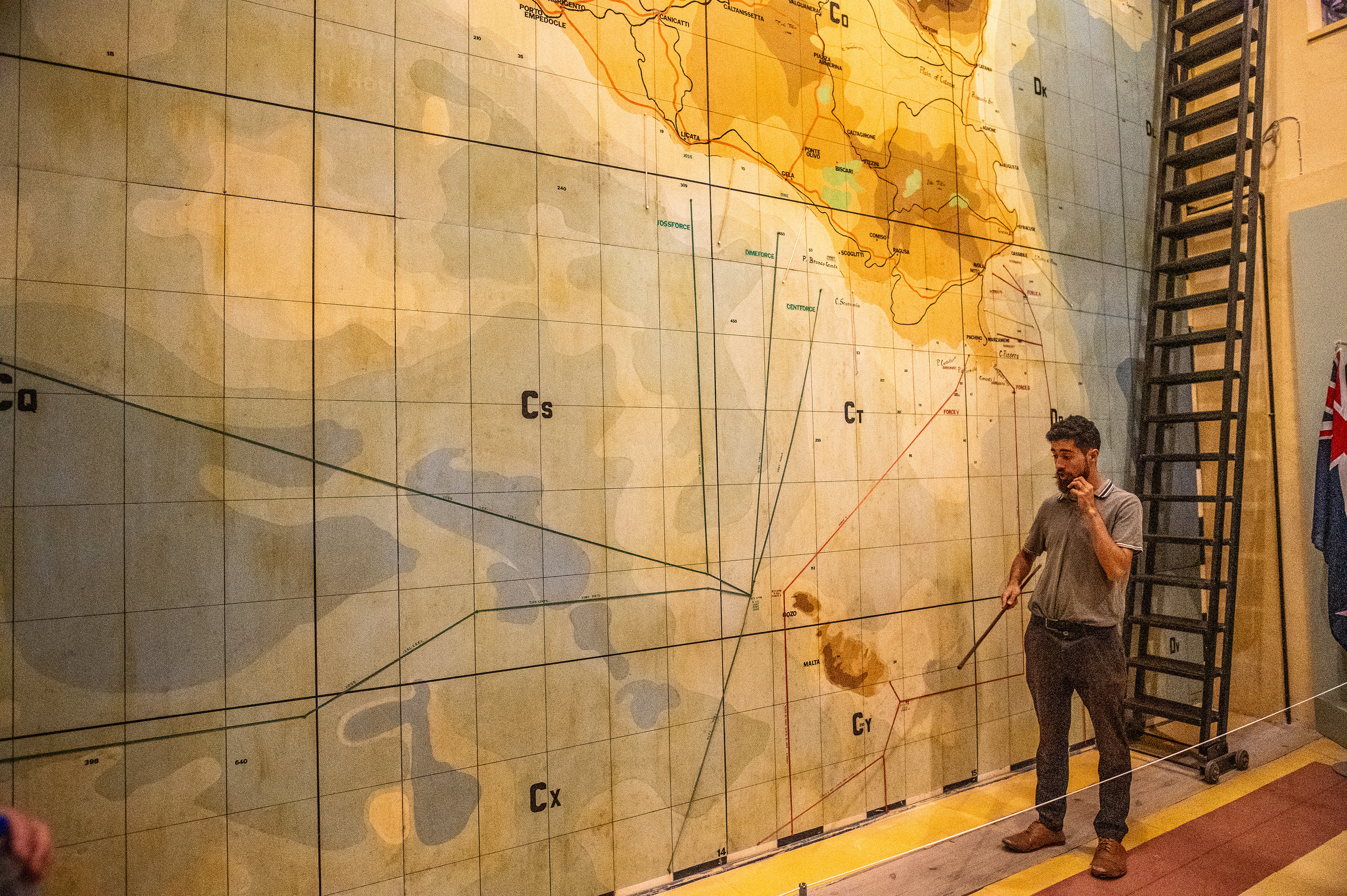 presenting information about the map