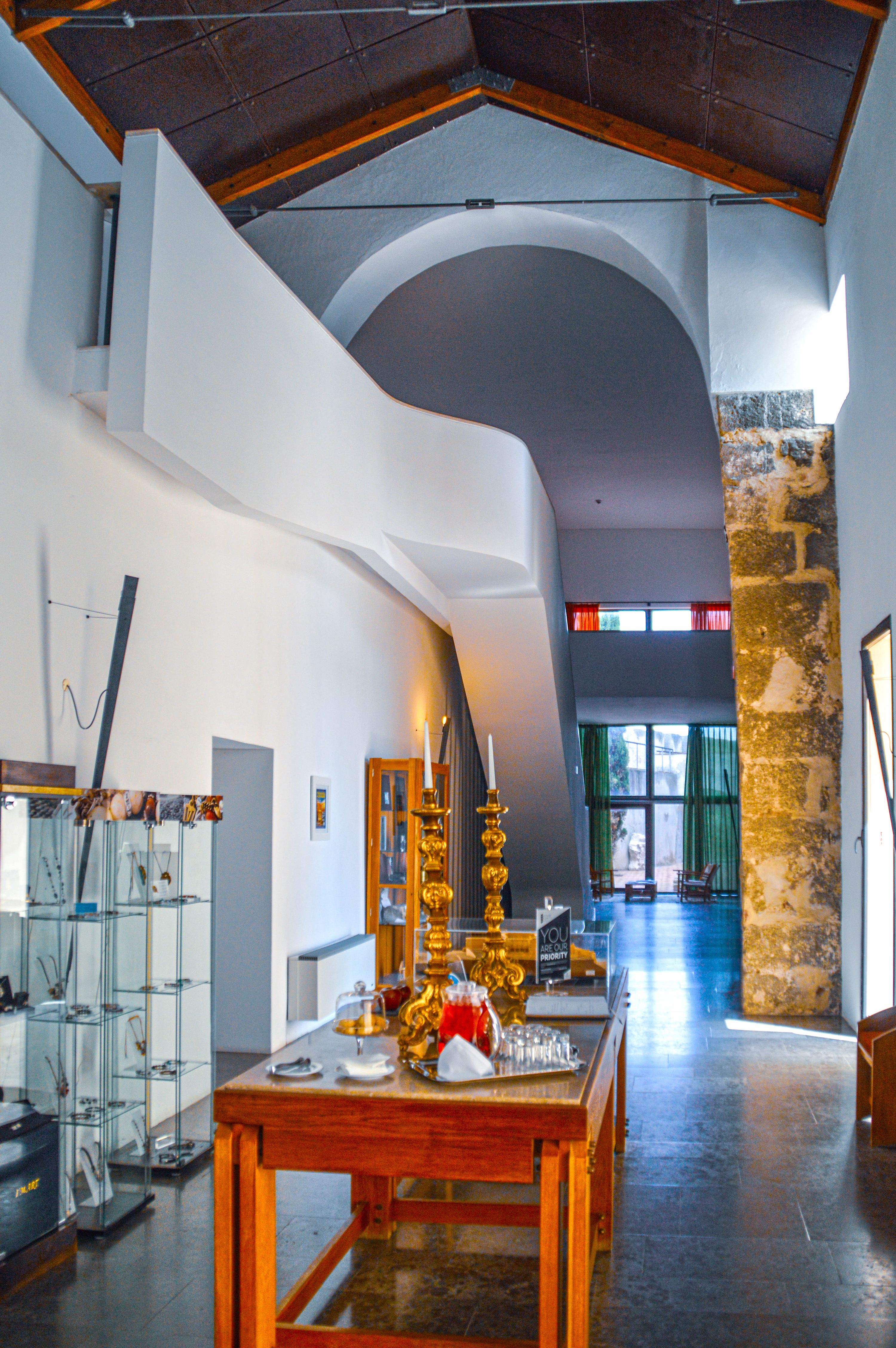 Hotel Reception Area