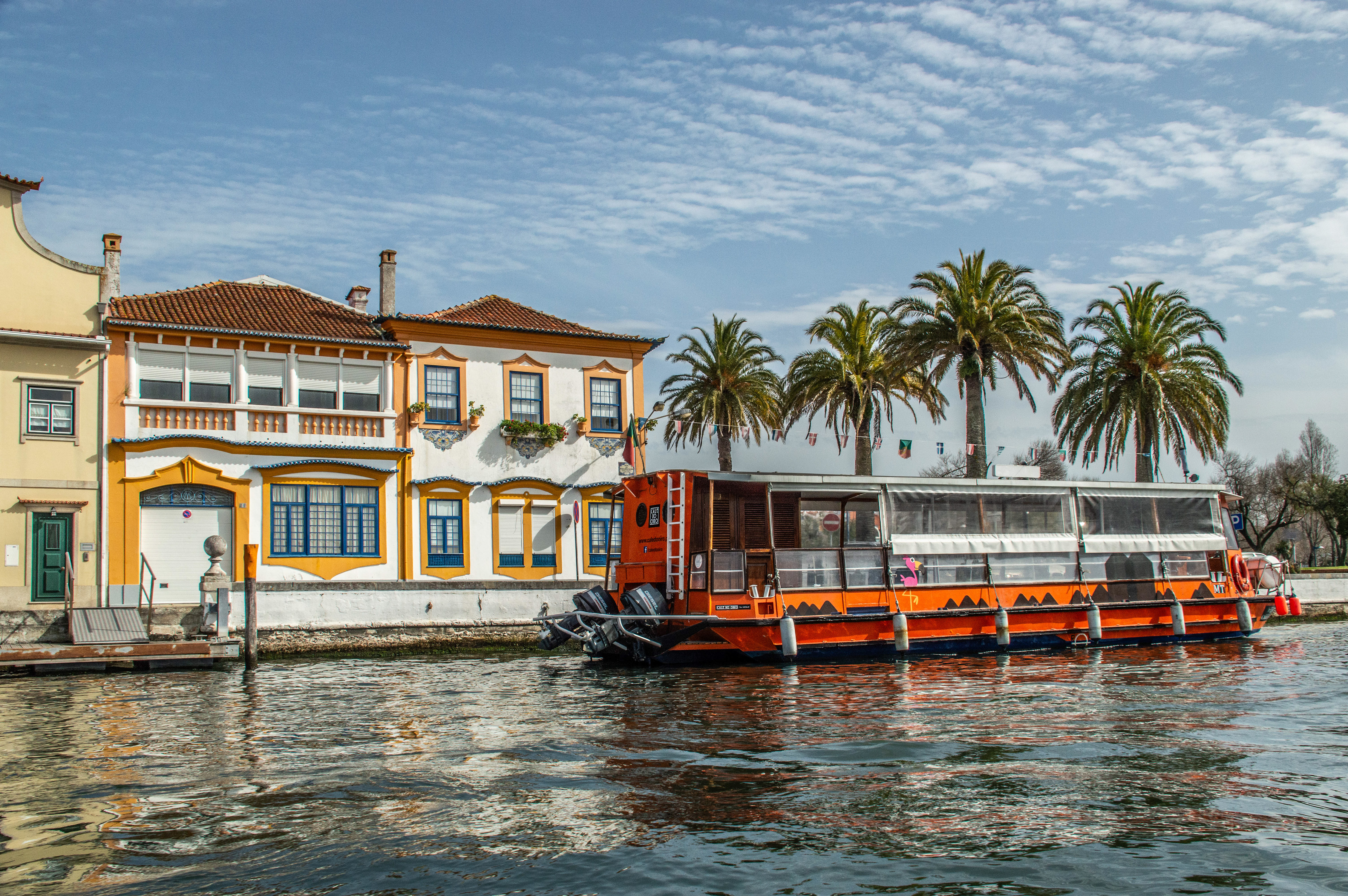 a traditional building with a red-tiled roof