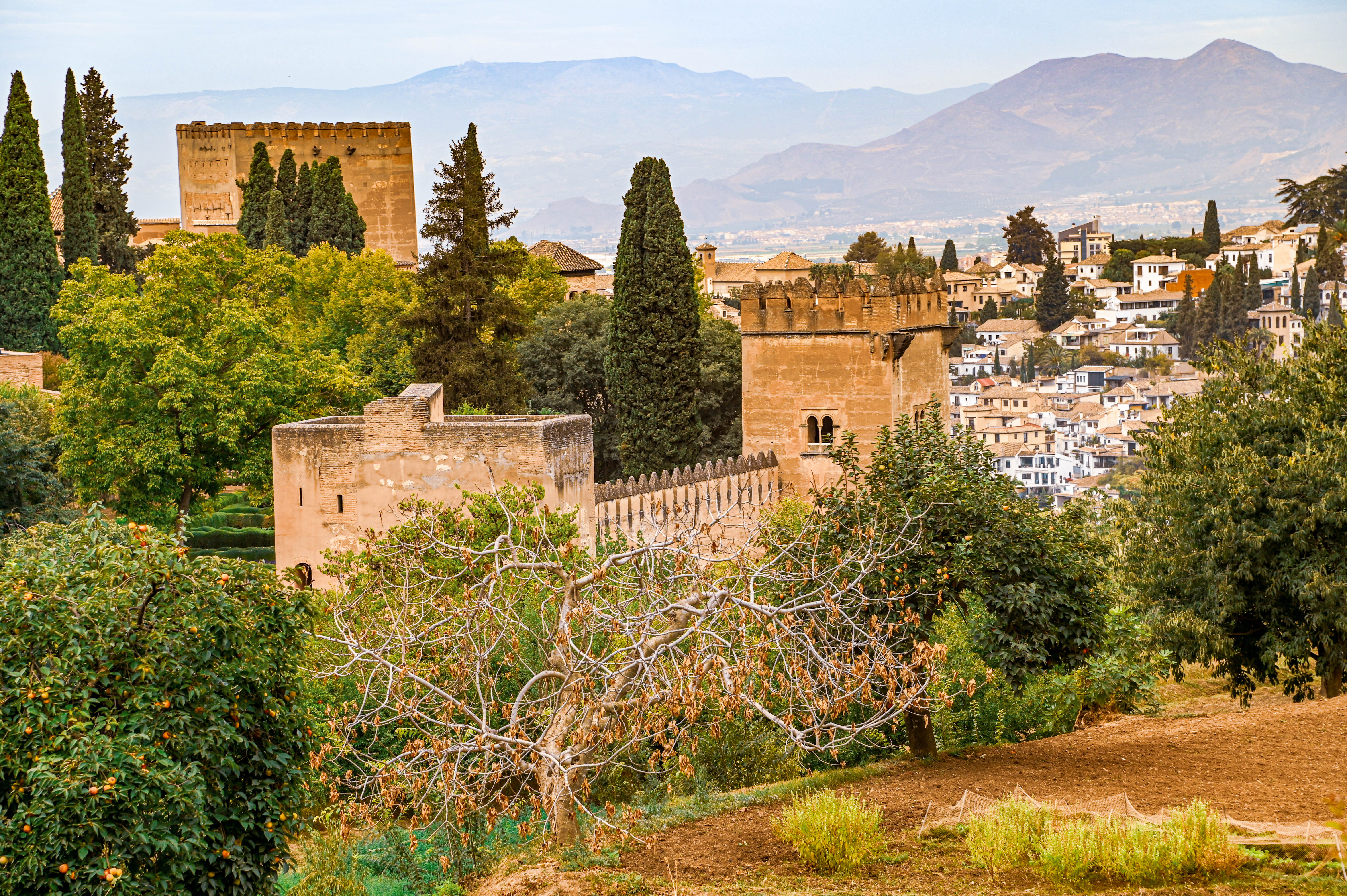 scenic view of the Alhambra