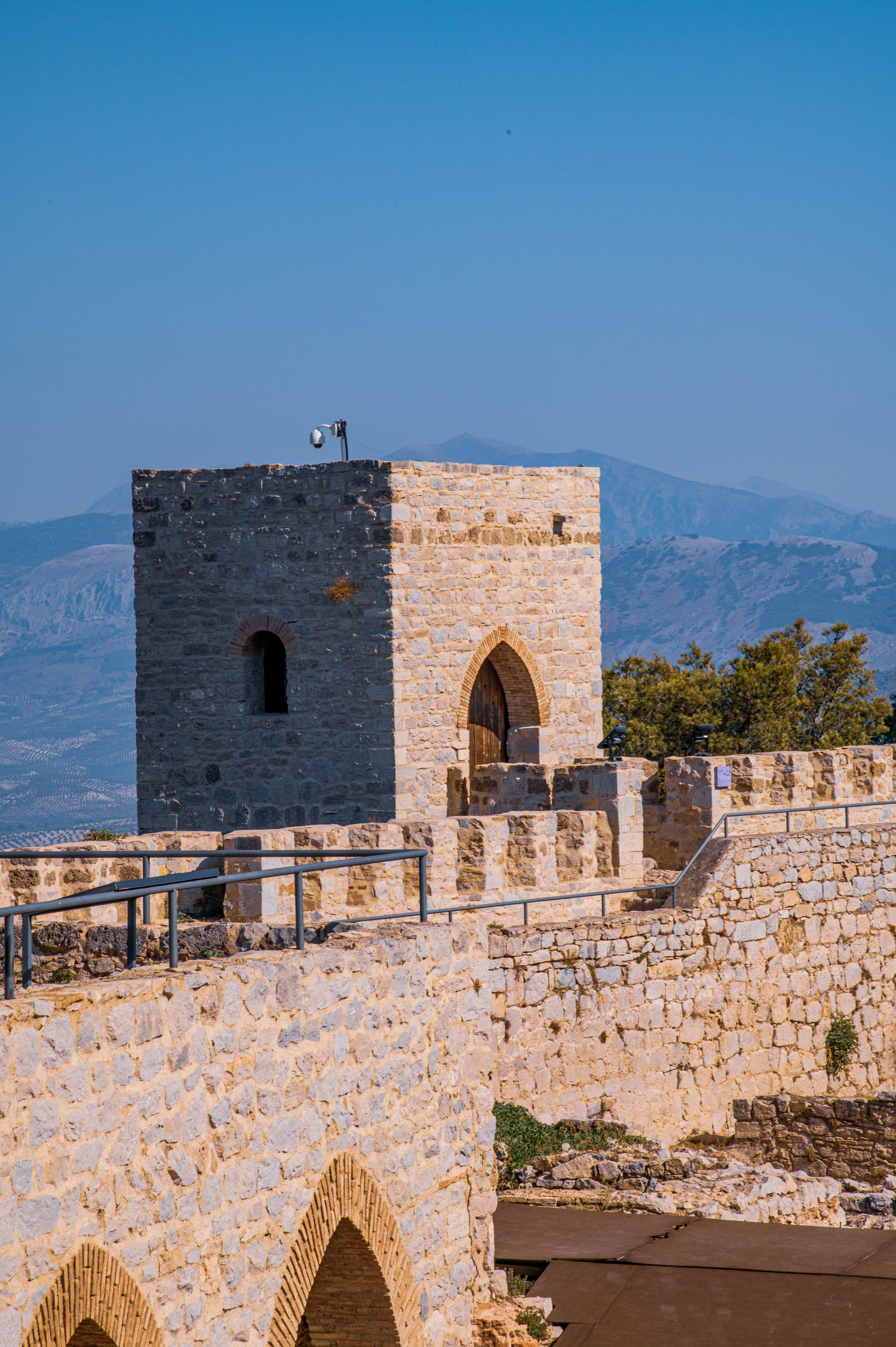 tower with arched windows