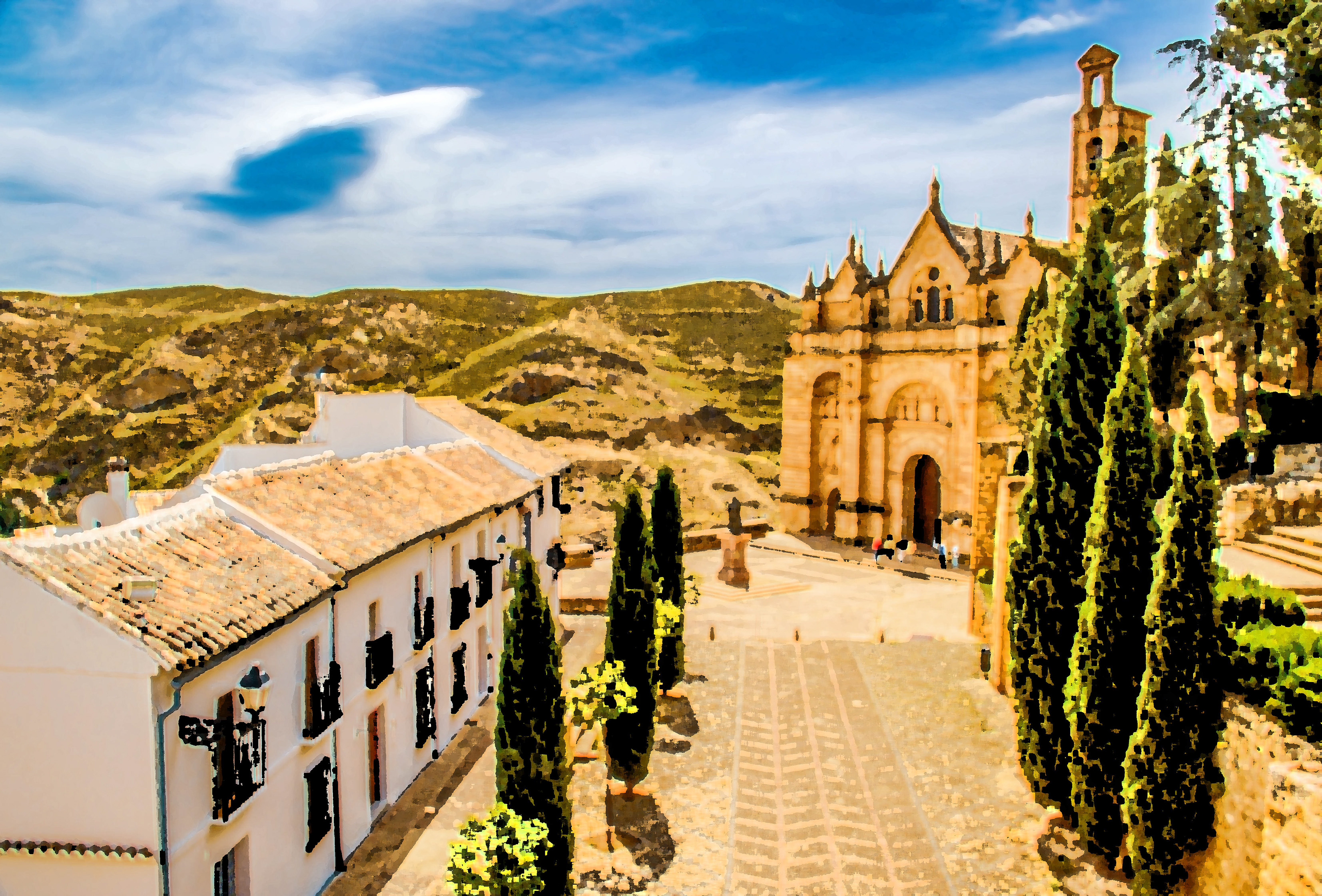 palette Knife effect