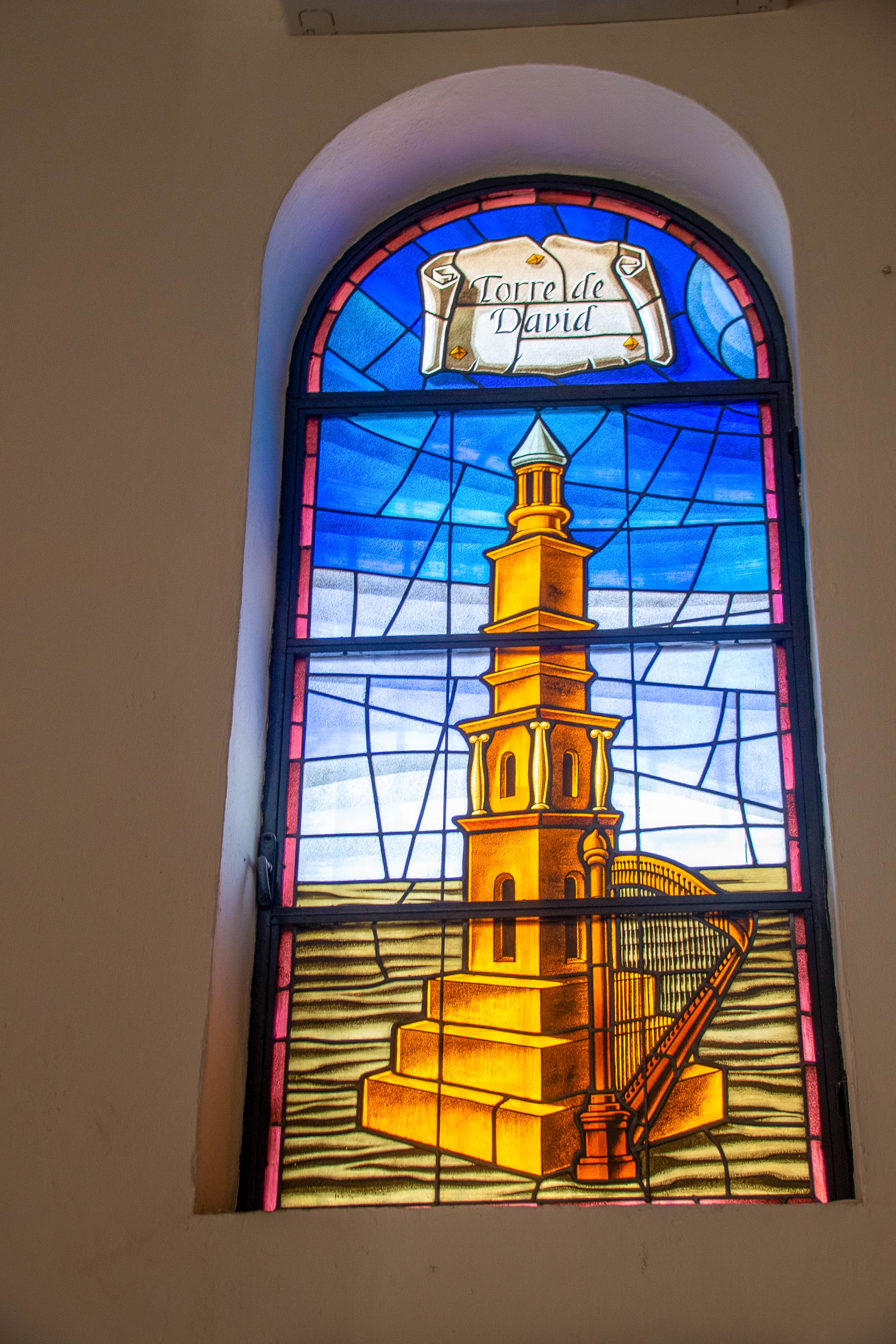 stained glass window