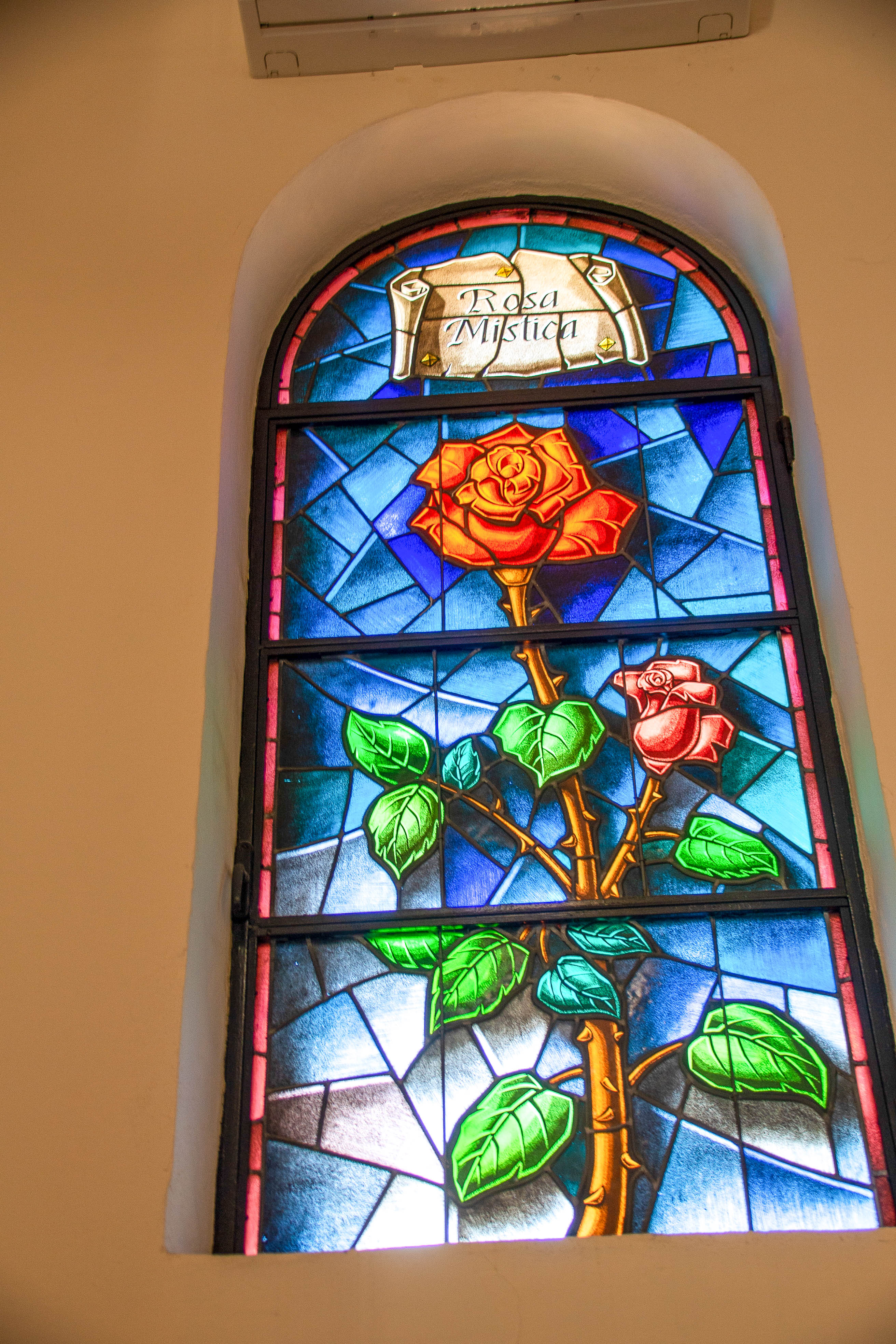 stained glass window