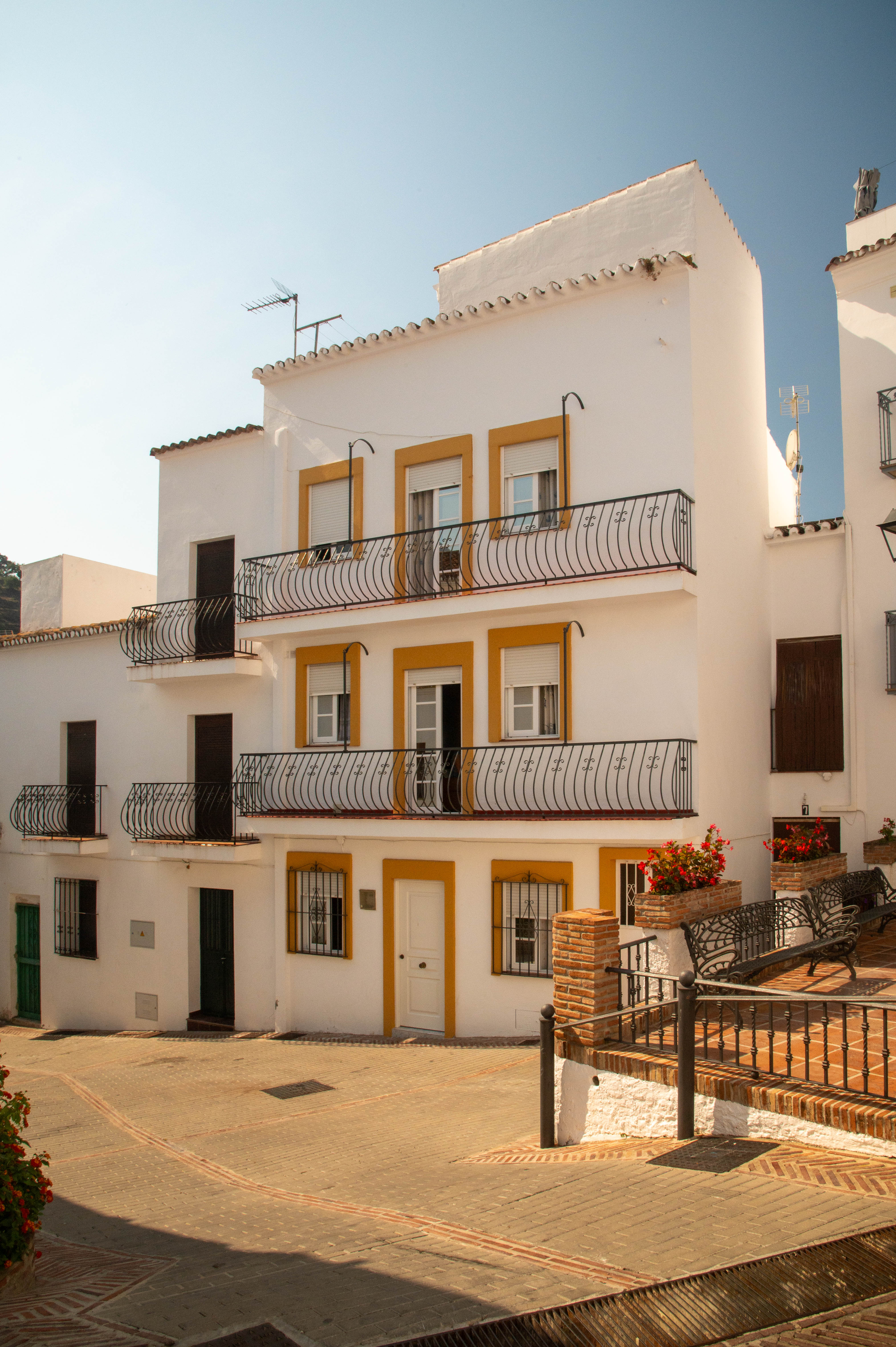 charming street scene