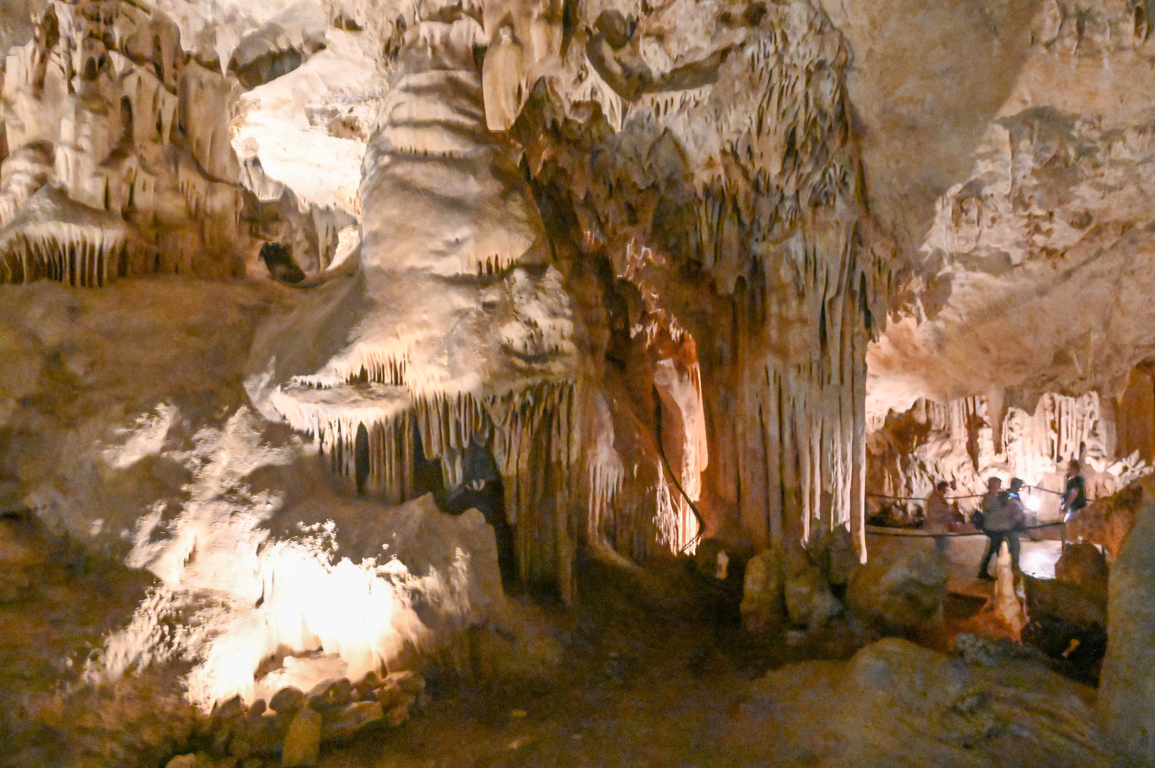 Inside the Cueva de Nerja System