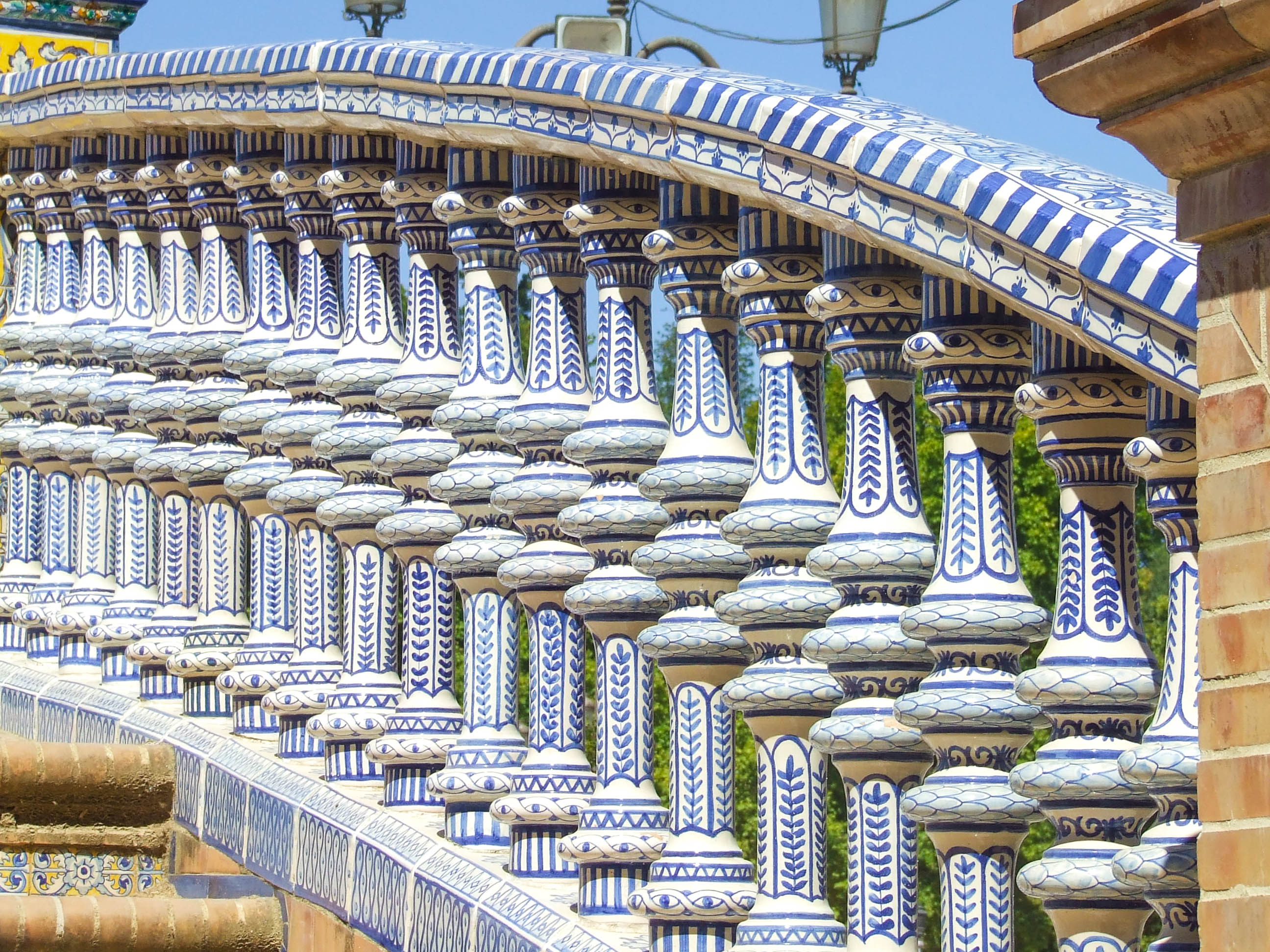 bridge with ornate railings