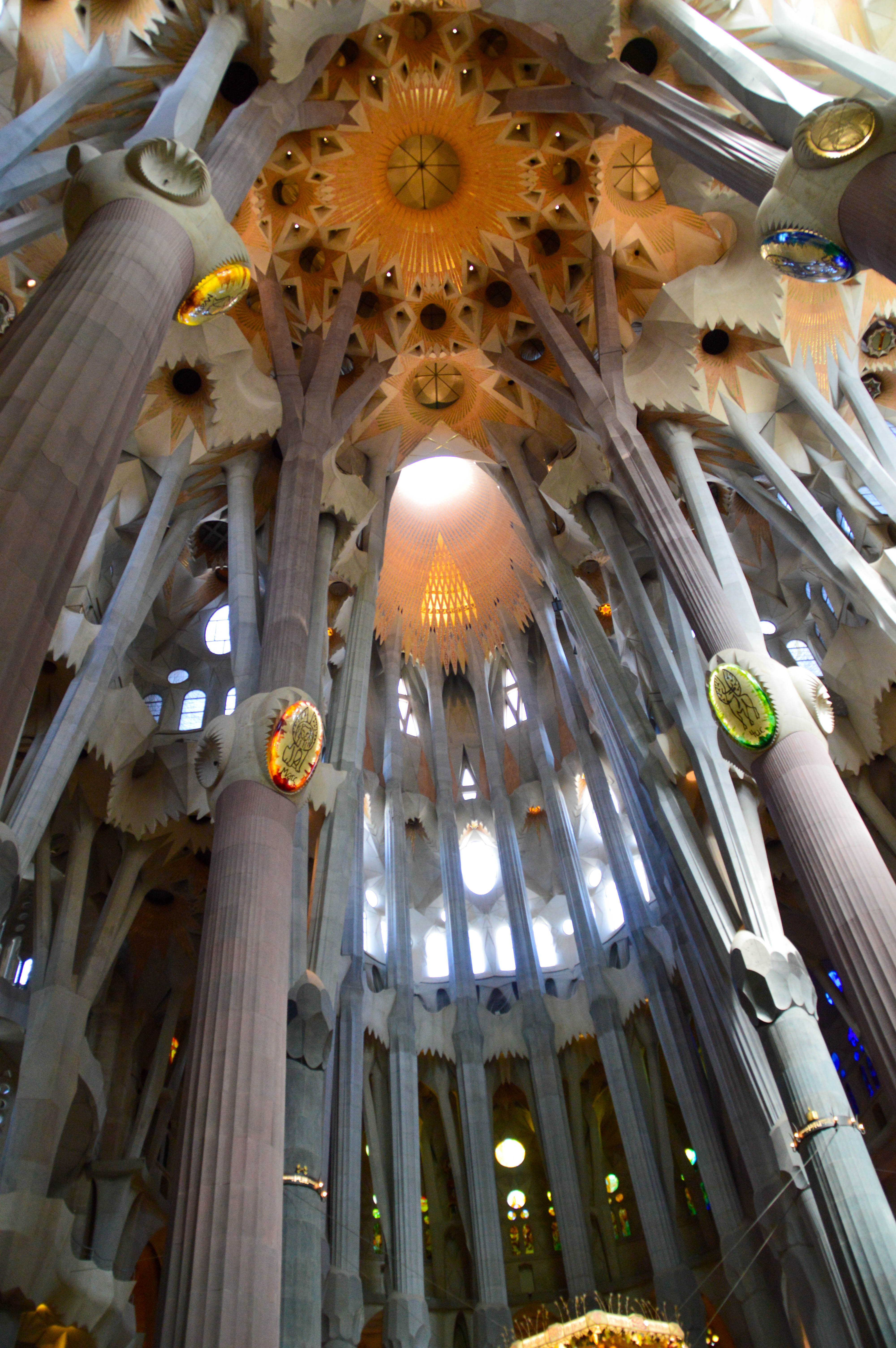 combining Gothic and Art Nouveau elements