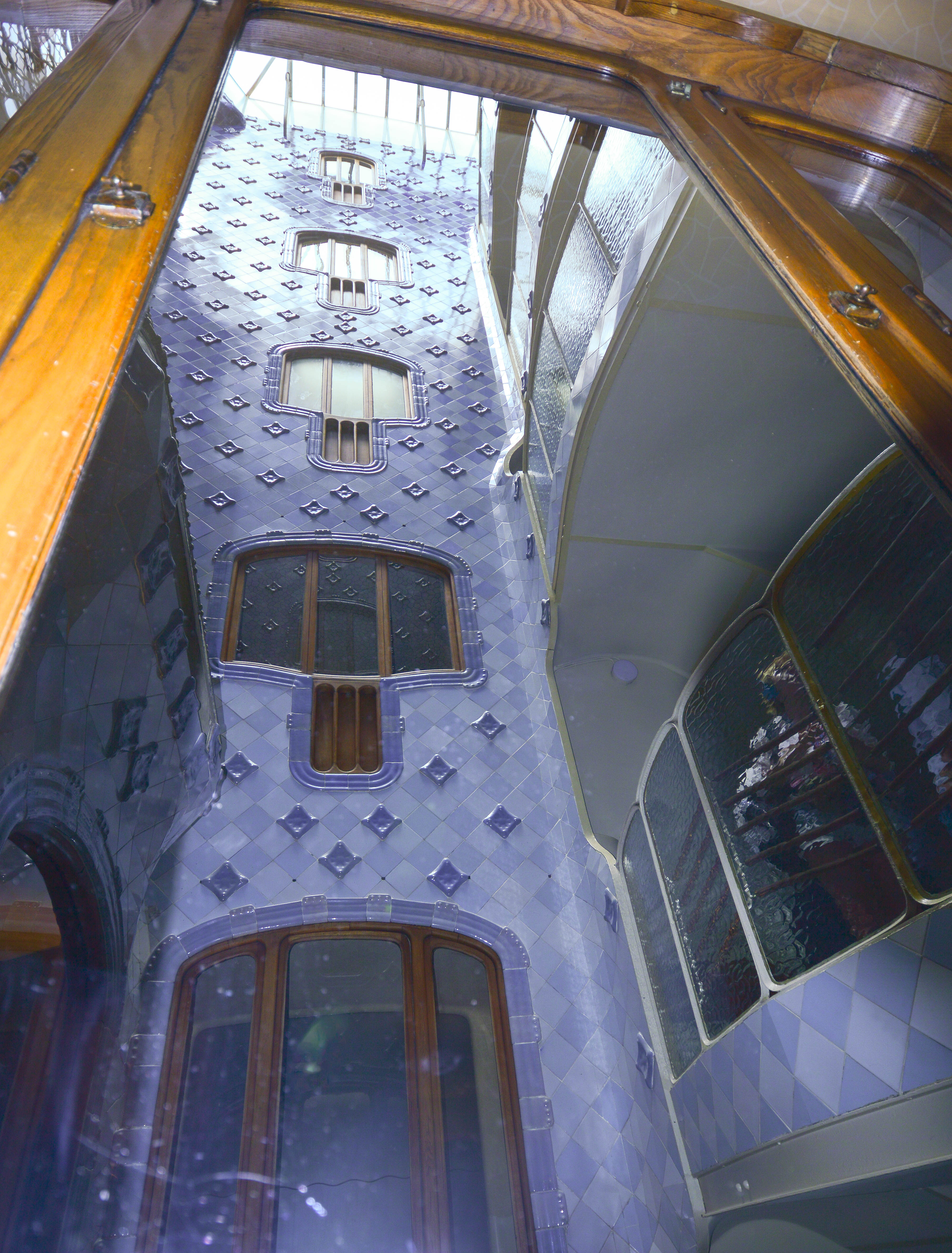 The overall aesthetic is reminiscent of modernist or Art Nouveau styles