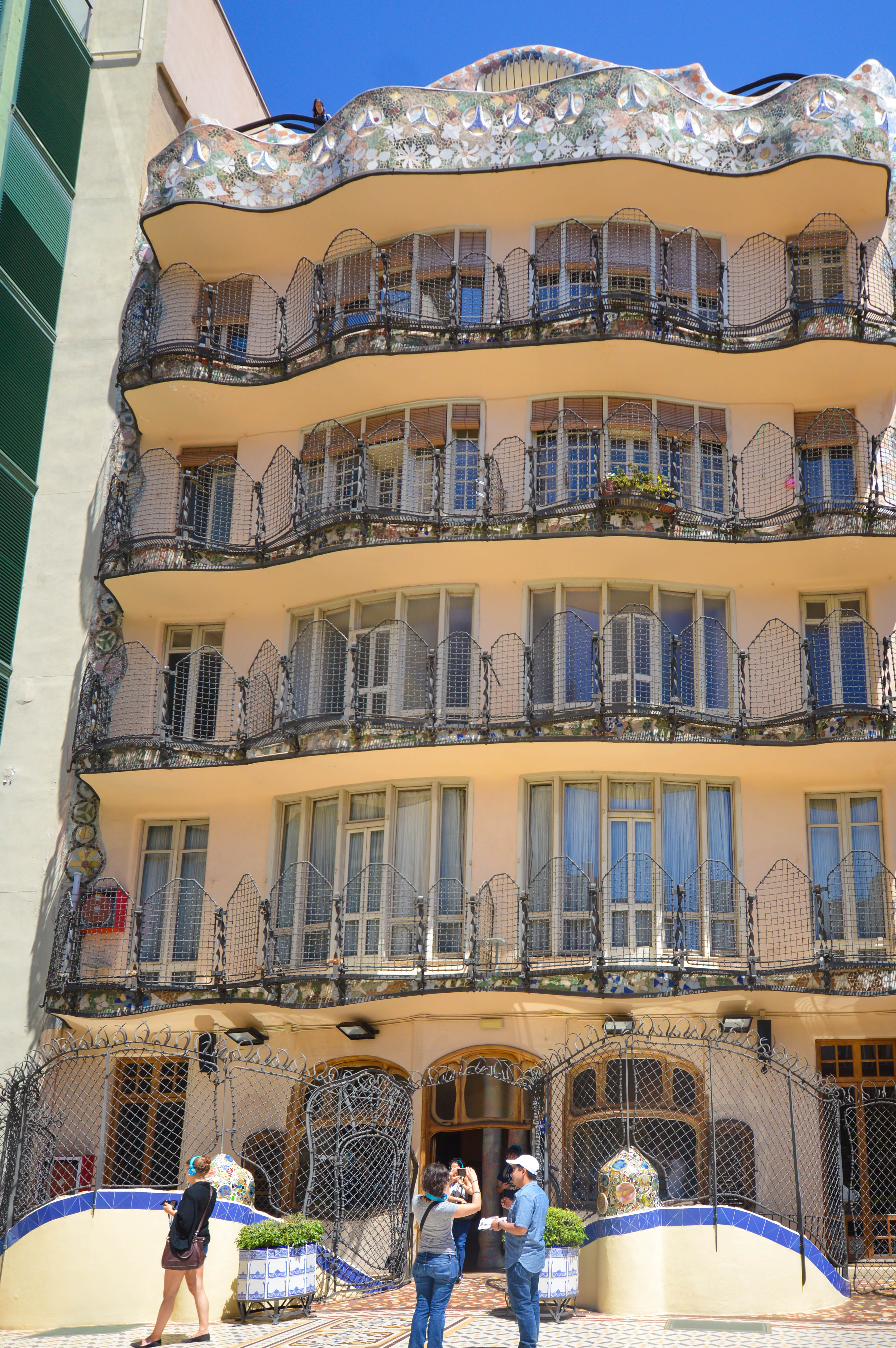 Casa Batlló, a renowned architectural work by Antoni Gaudí