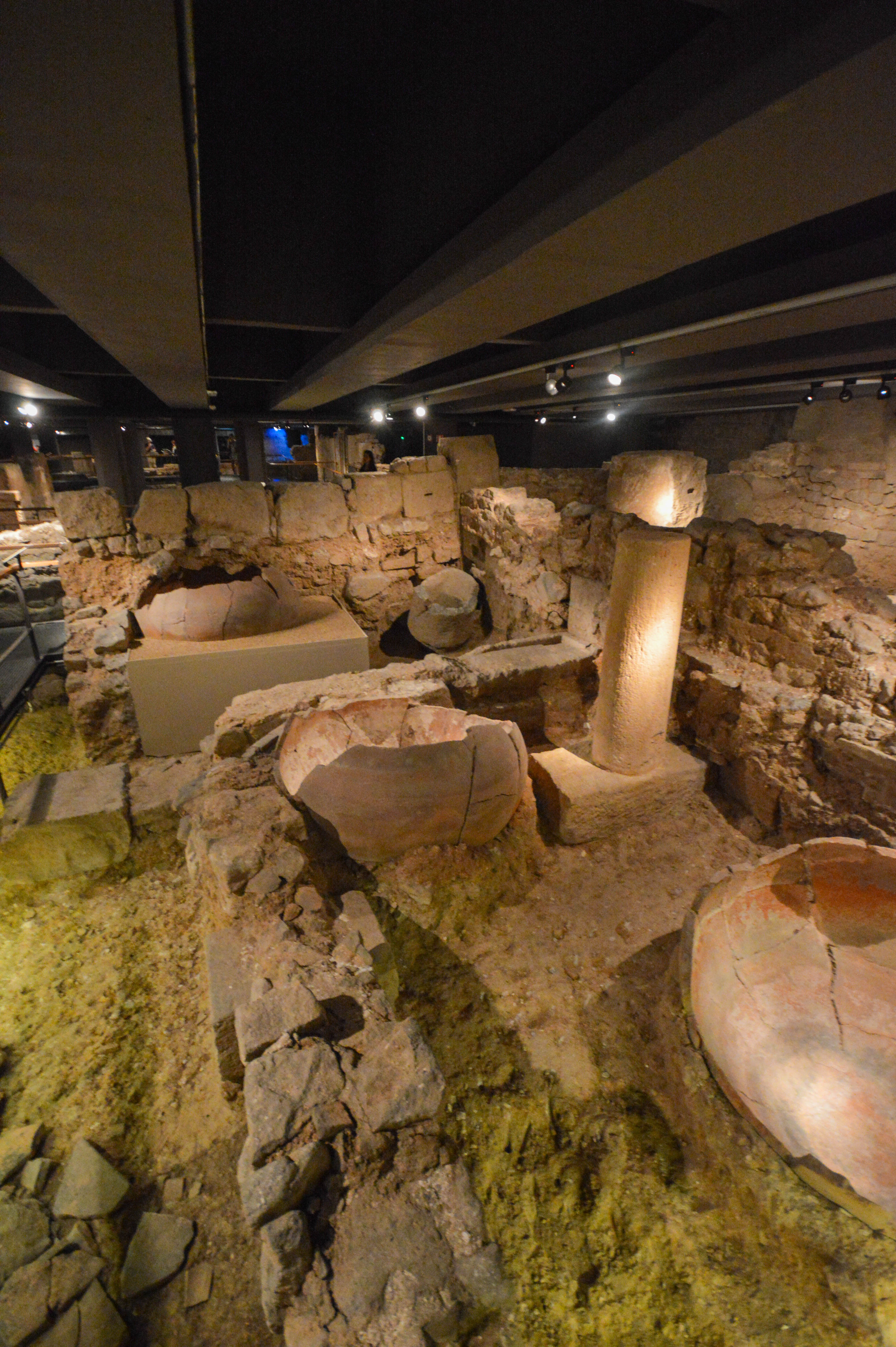 worn stone structure