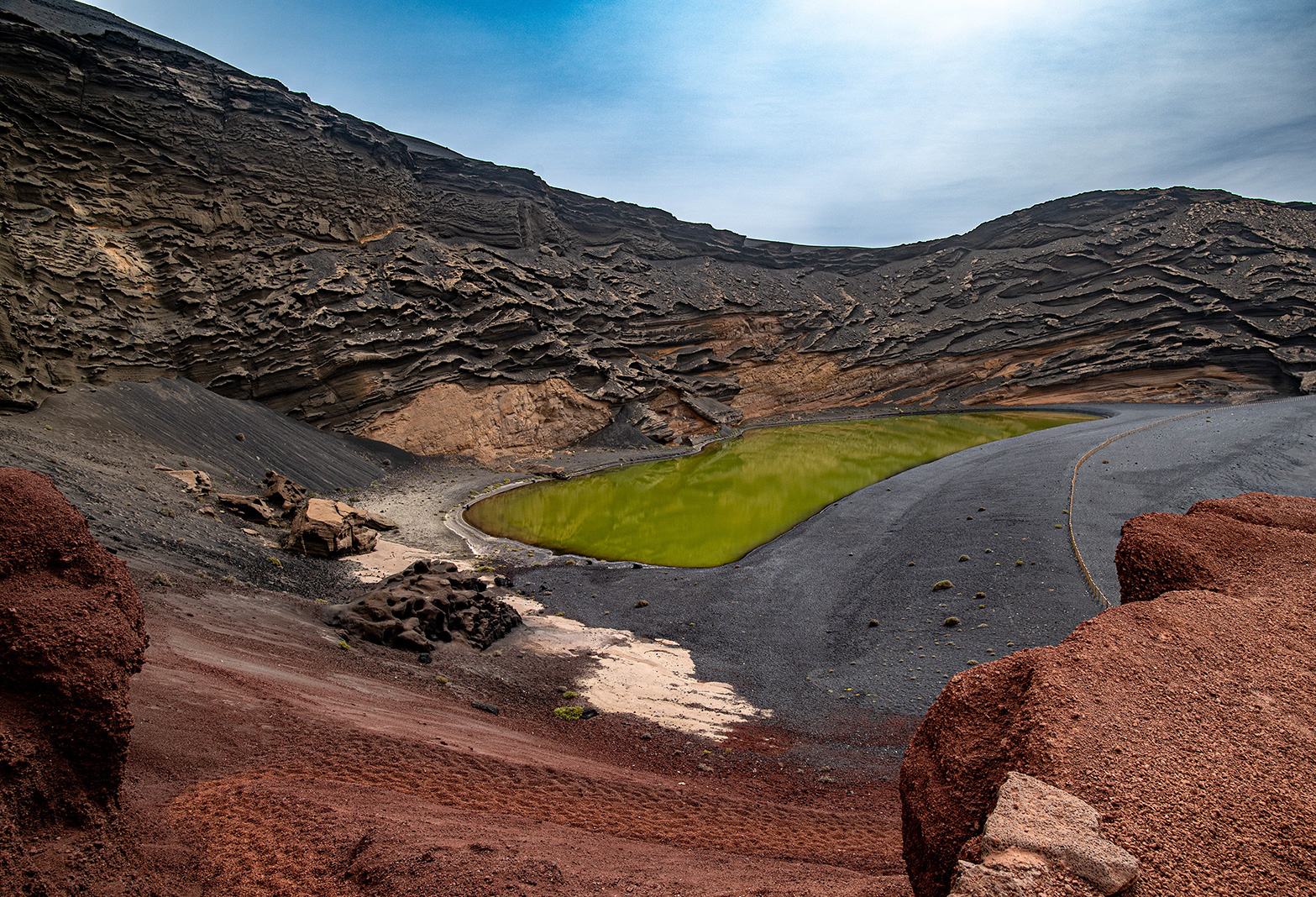 Spain Lanzarote El Golfo