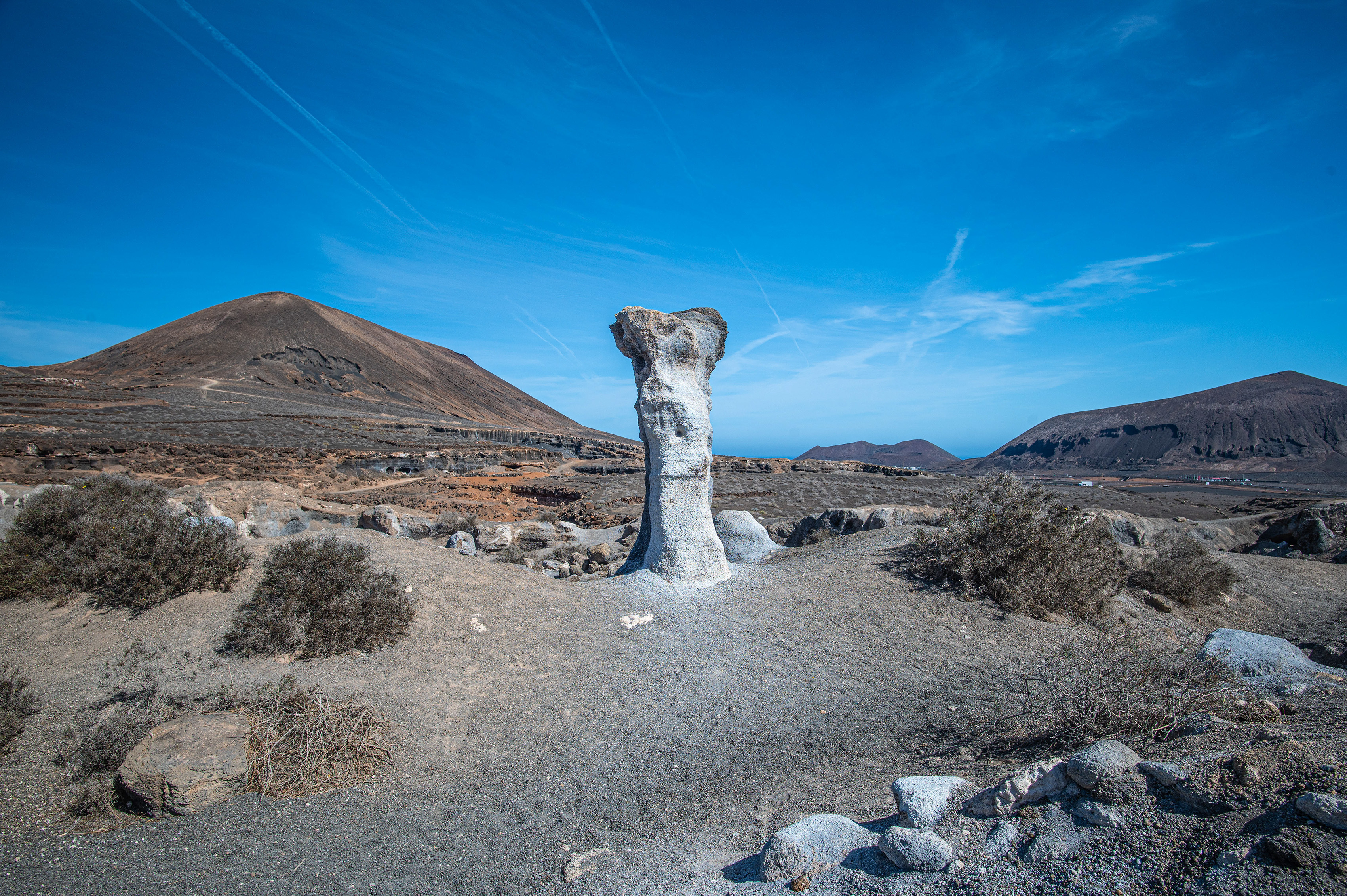 a barren, rocky landscape
