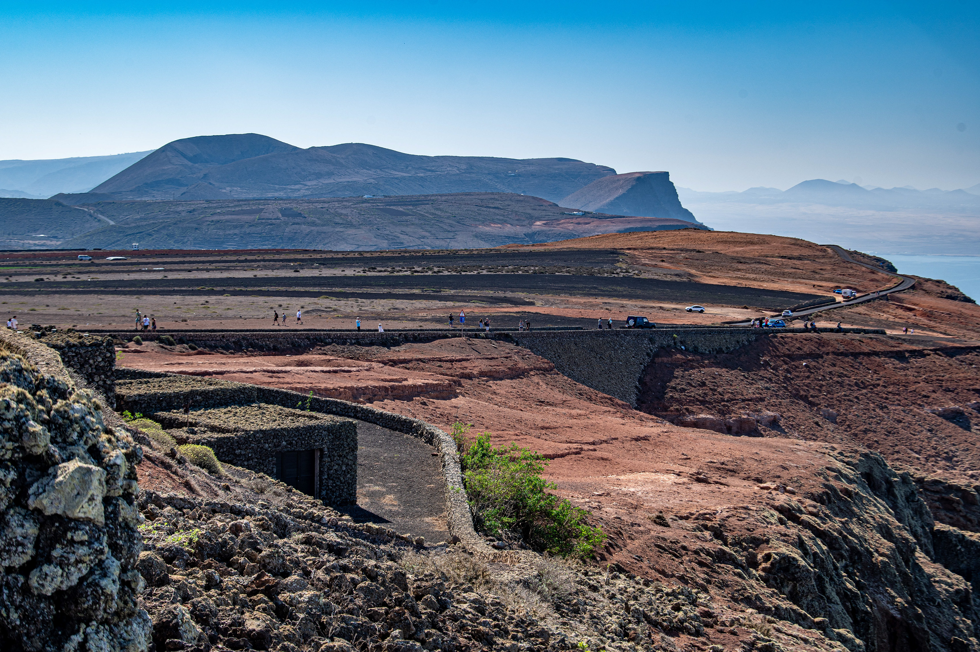 a rugged, arid landscape
