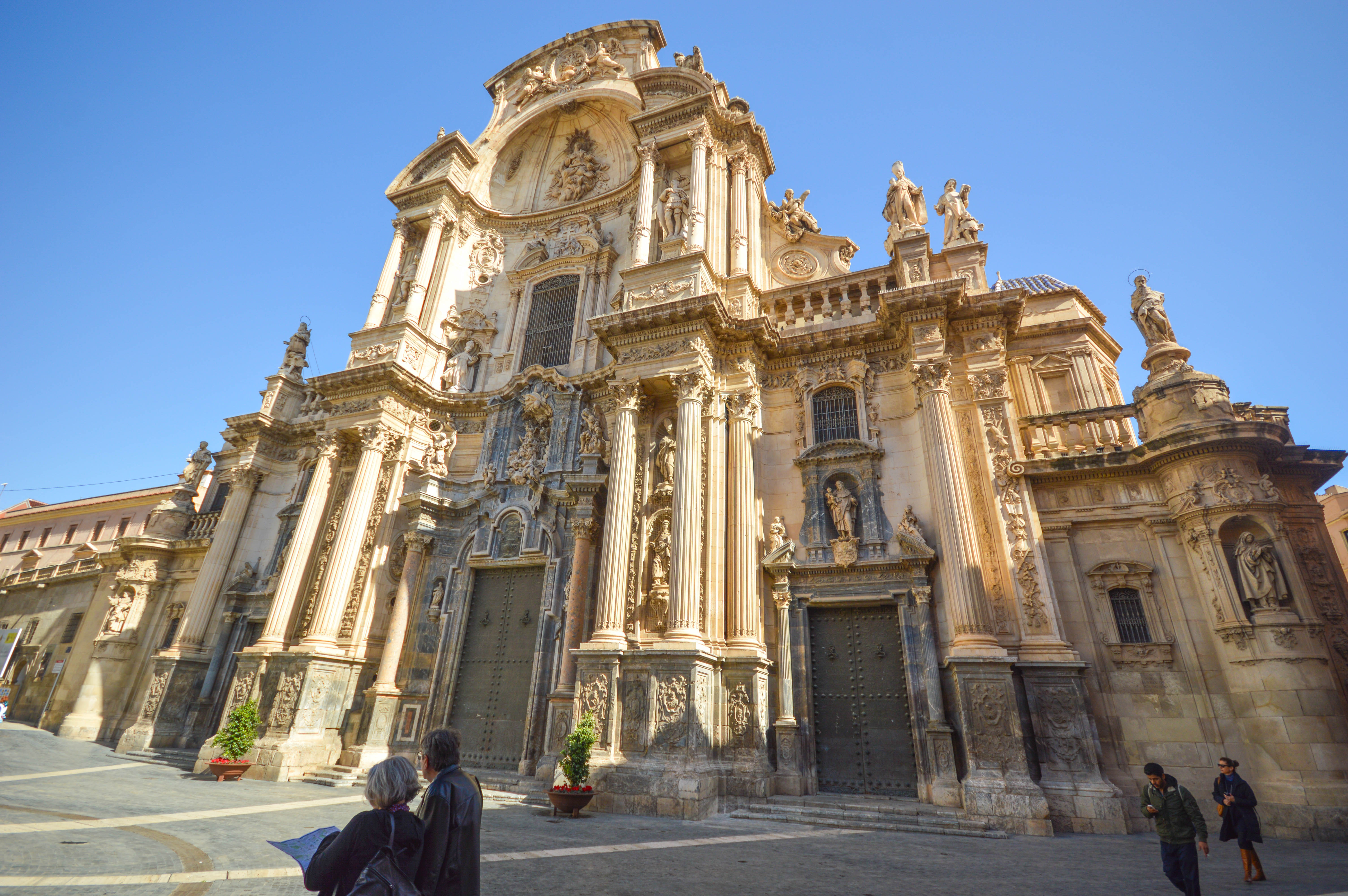 ornate Baroque-style cathedral