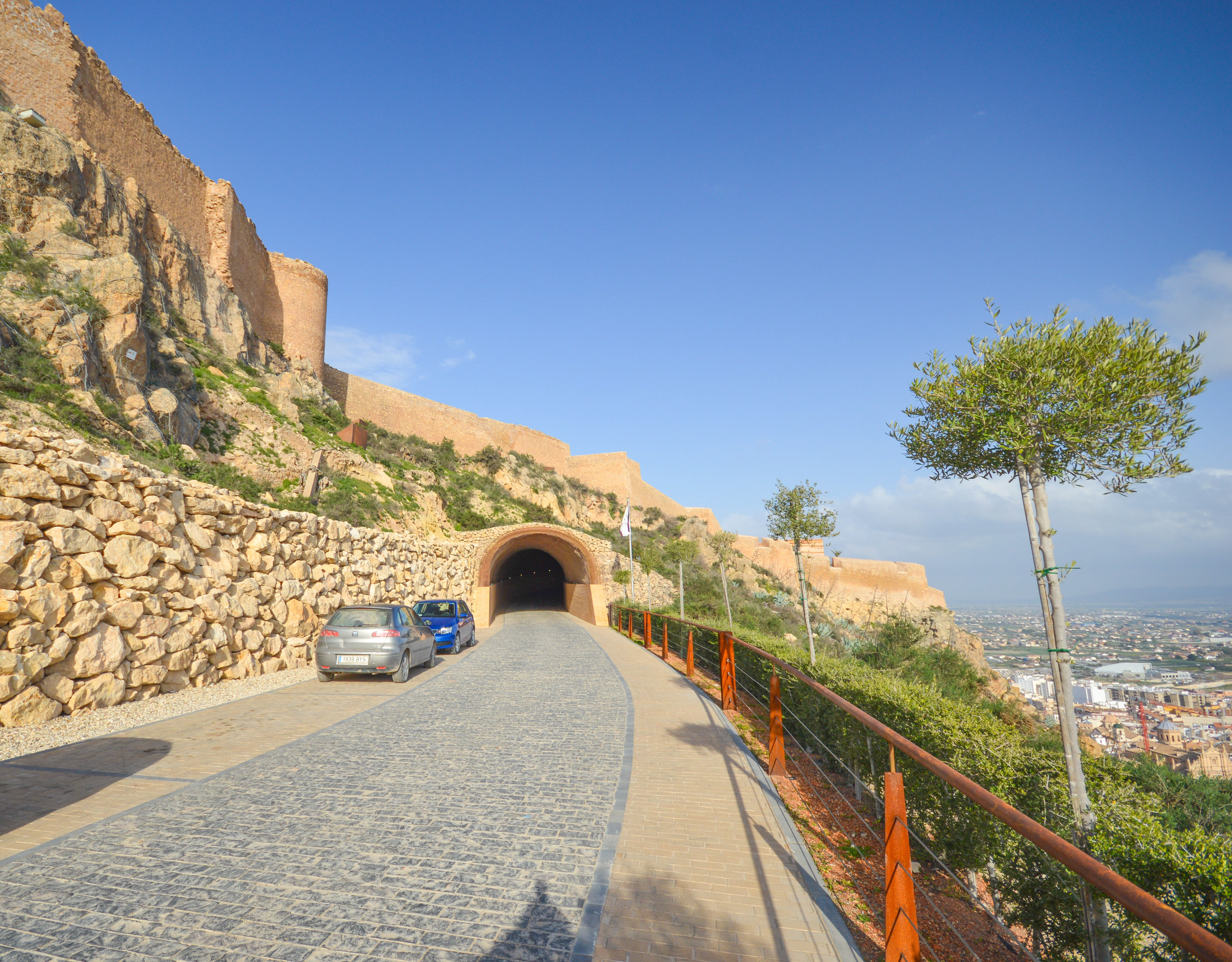Castle and Hotel approach Road
