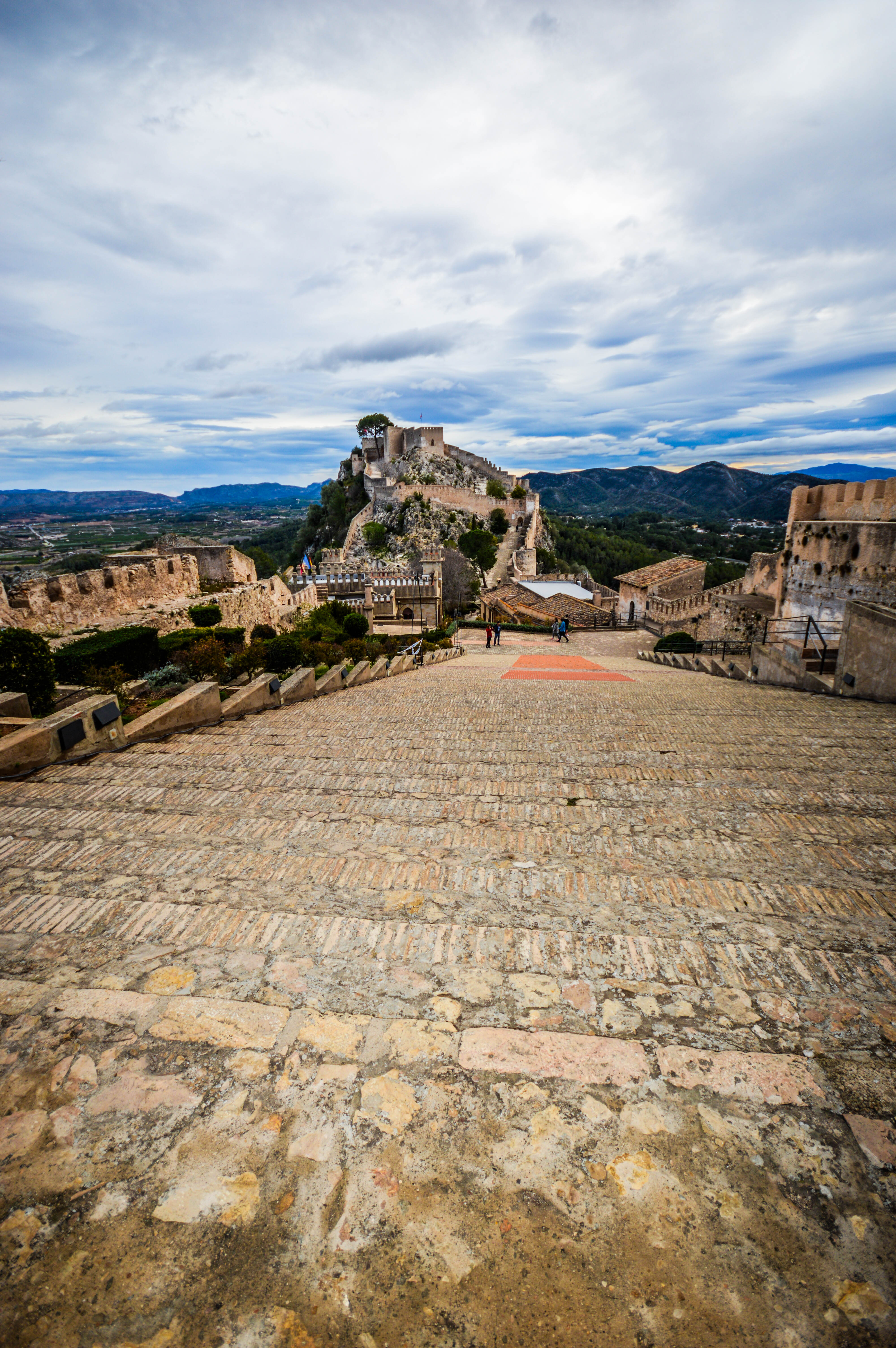 From the Mirador to the Lower Fortress