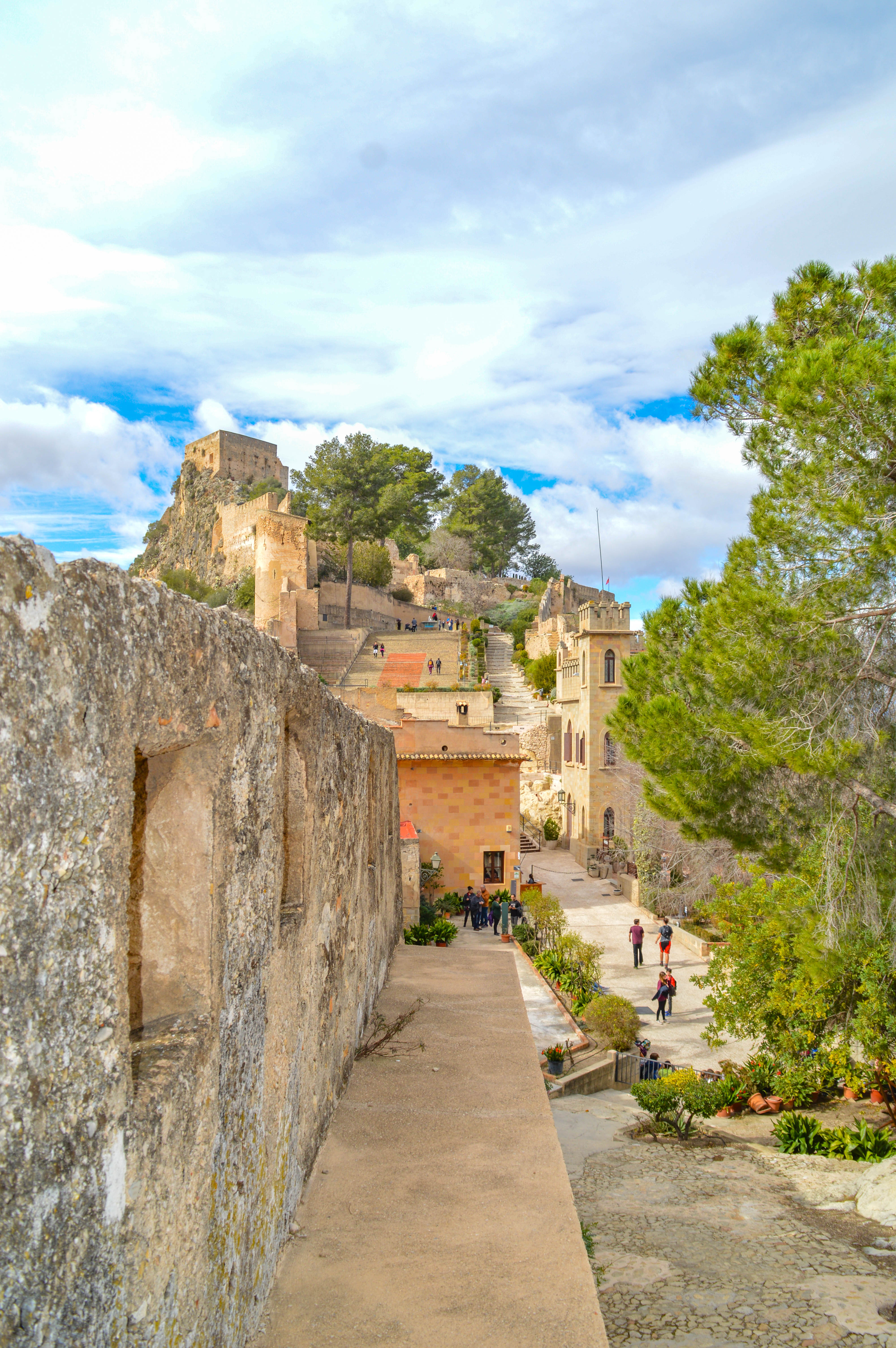 Looking back towards the Mirador