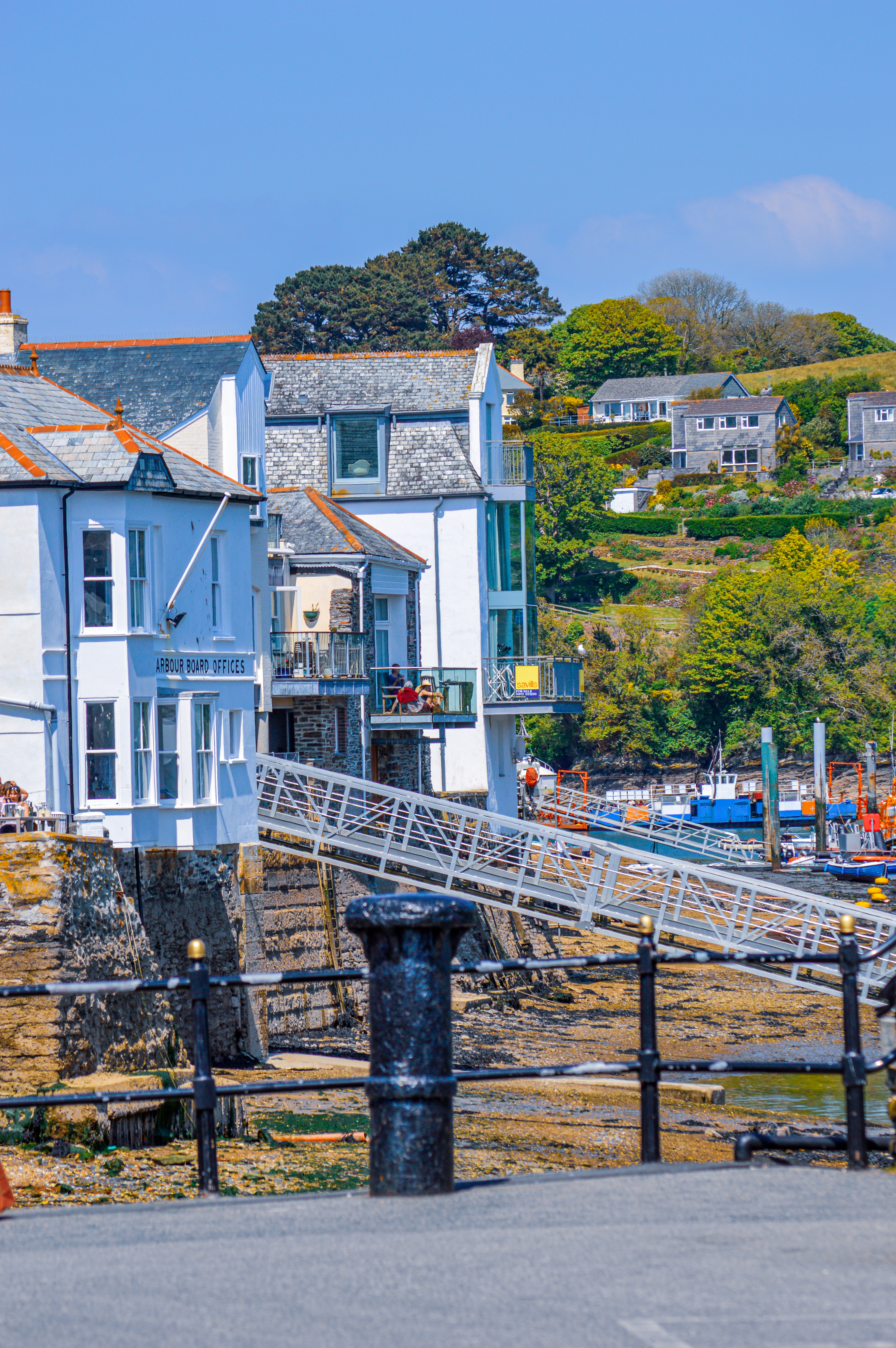 Fowey Harbour Offices and Jetty